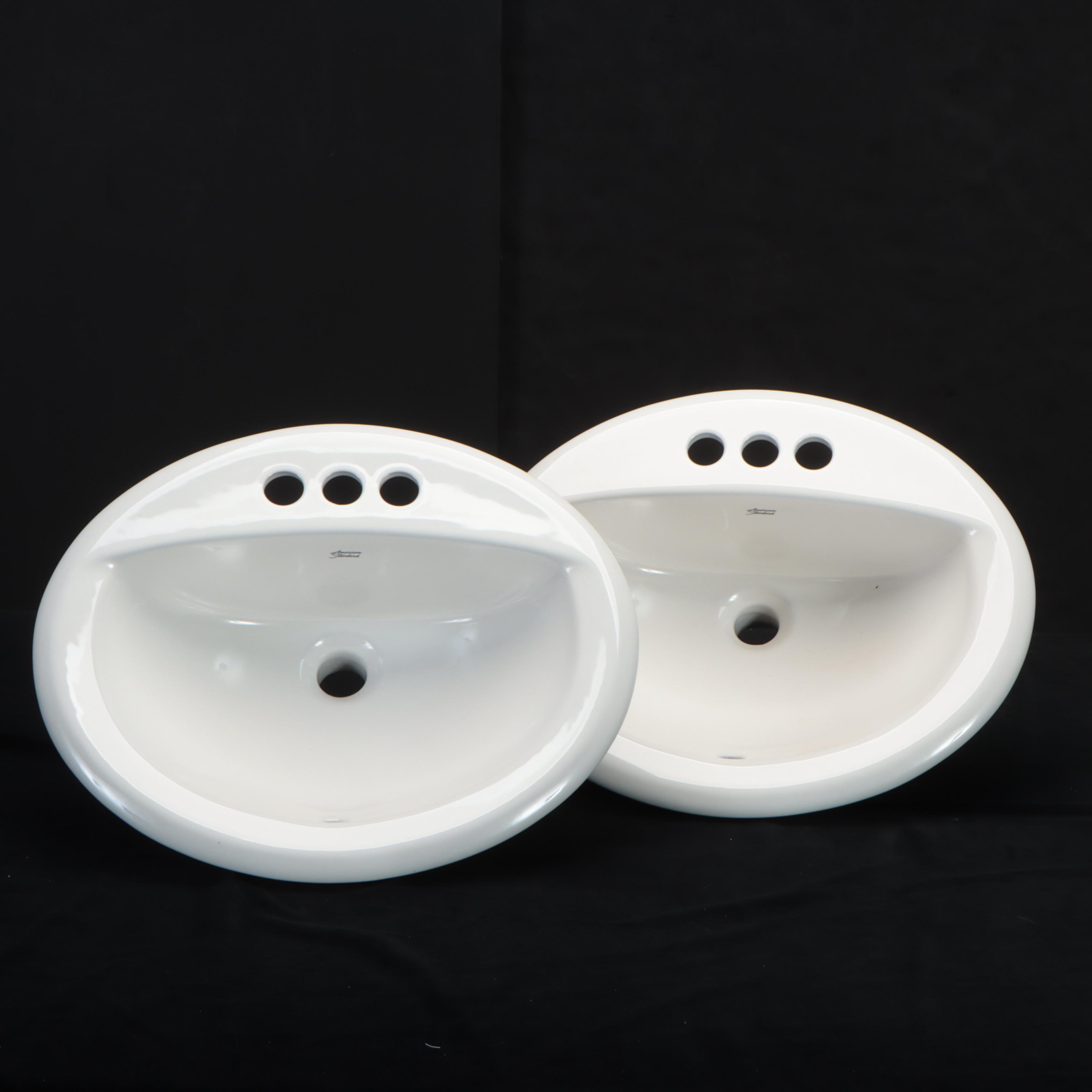 American Standard Ceramic Bathroom Sinks