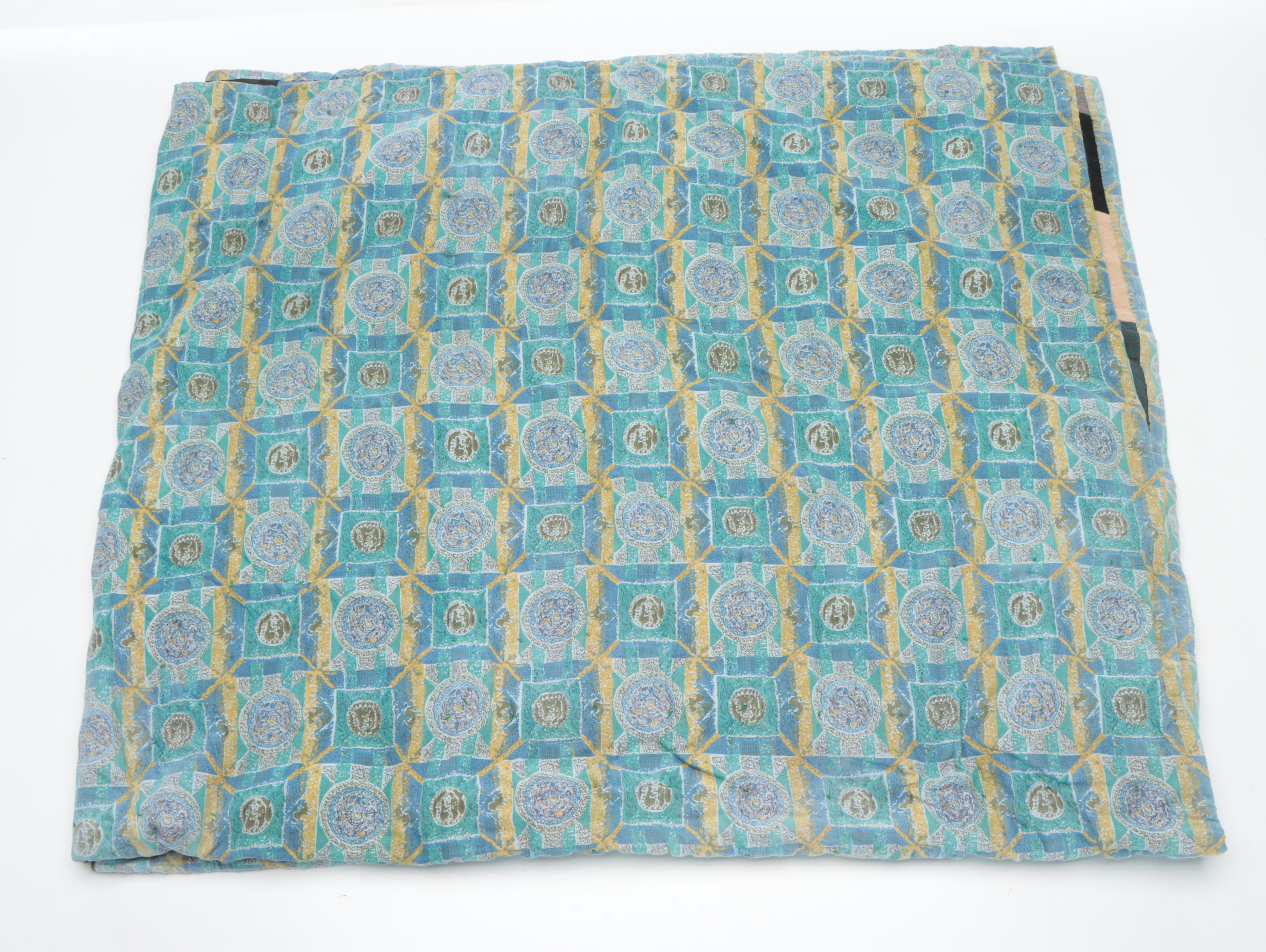 Handmade and Hand-Tied Twin Patchwork Quilts