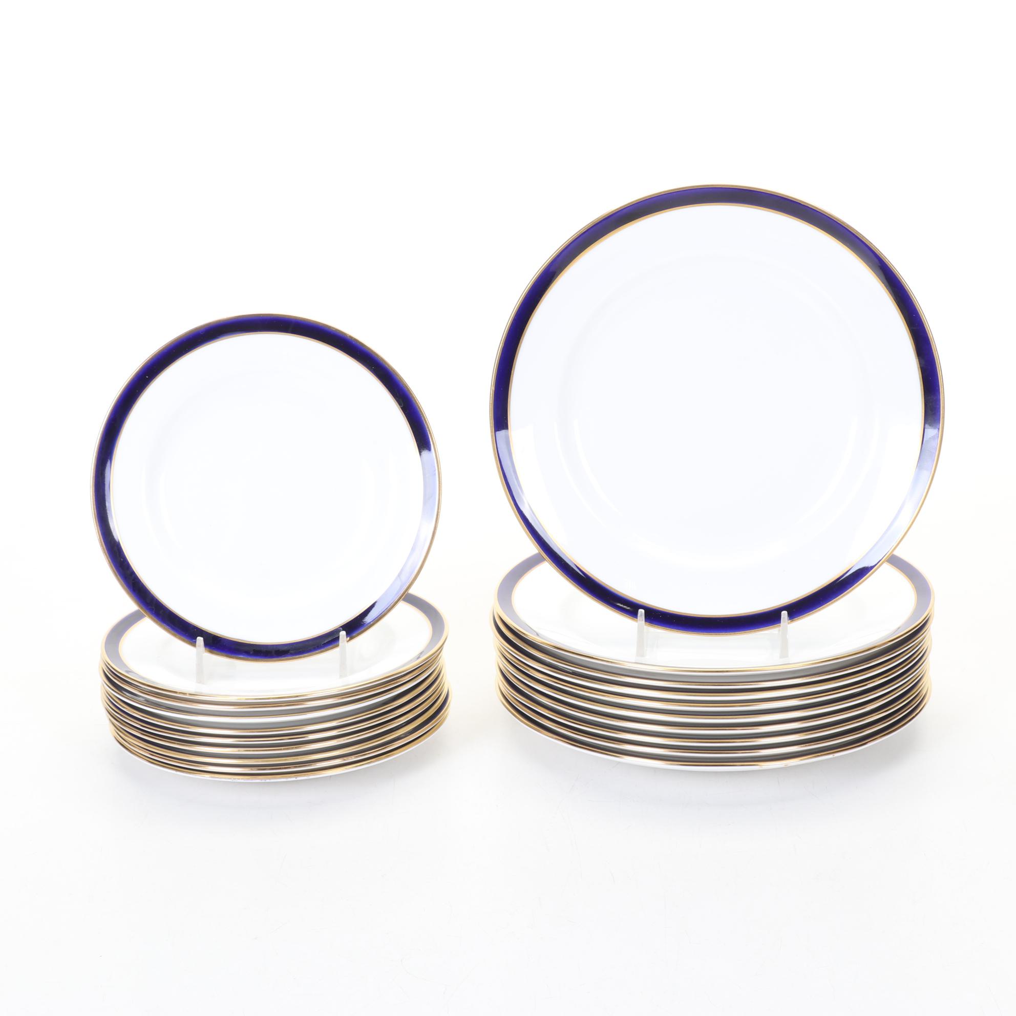 Spode "Consul Cobalt" Bone China Dinner Service for Ten