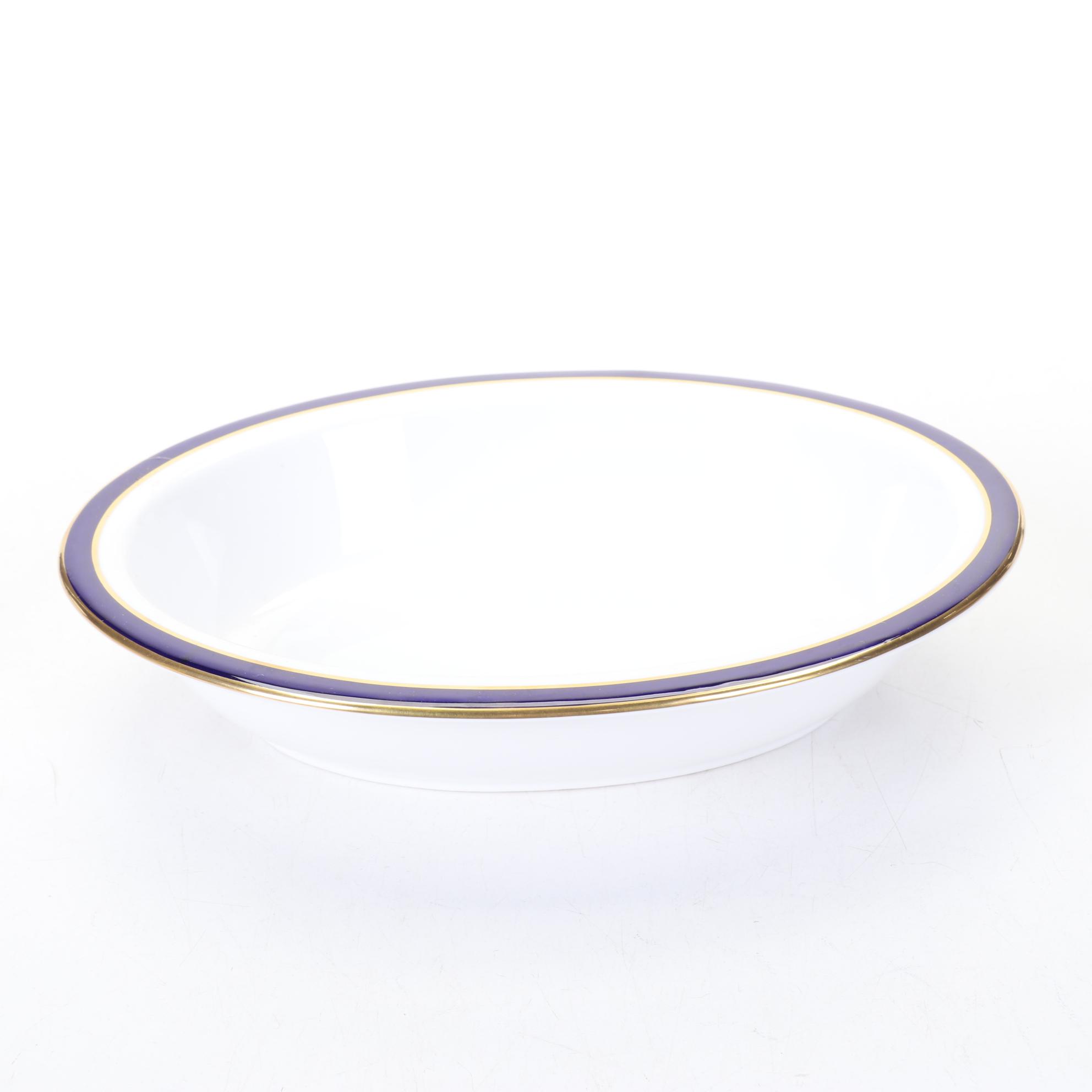 Spode "Consul Cobalt" Bone China Dinner Service for Ten