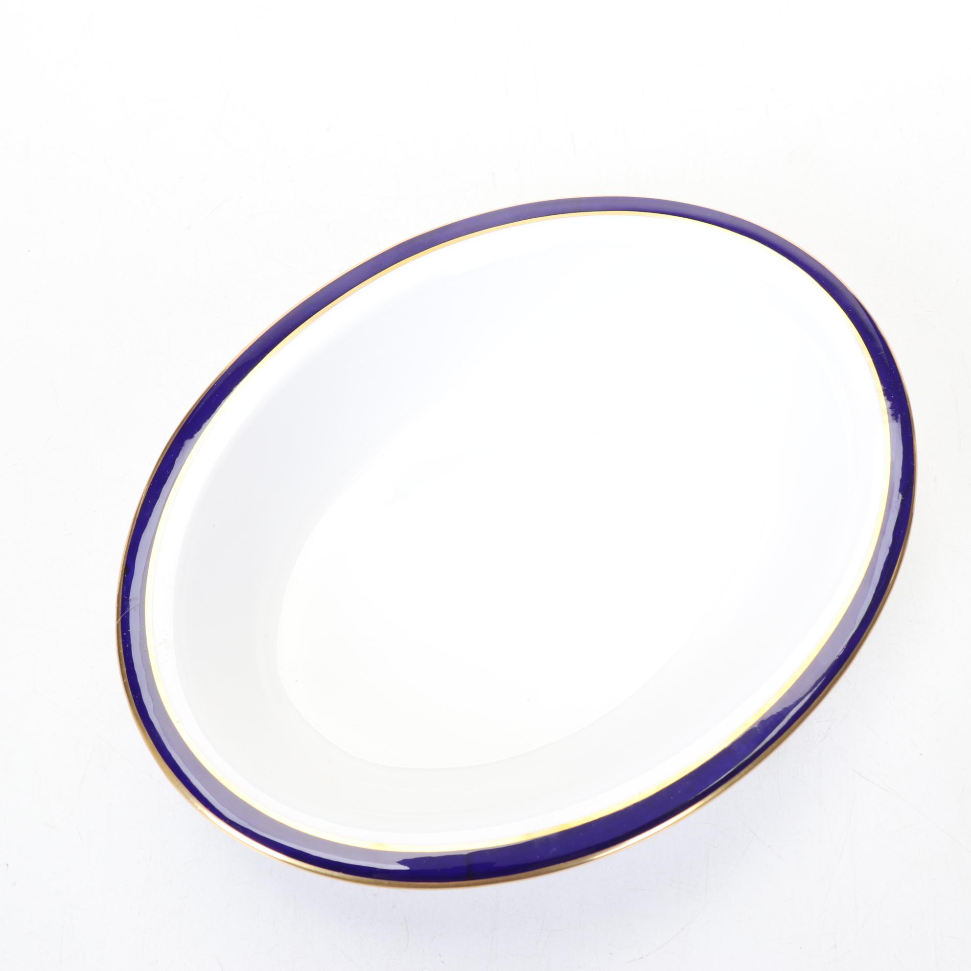 Spode "Consul Cobalt" Bone China Dinner Service for Ten