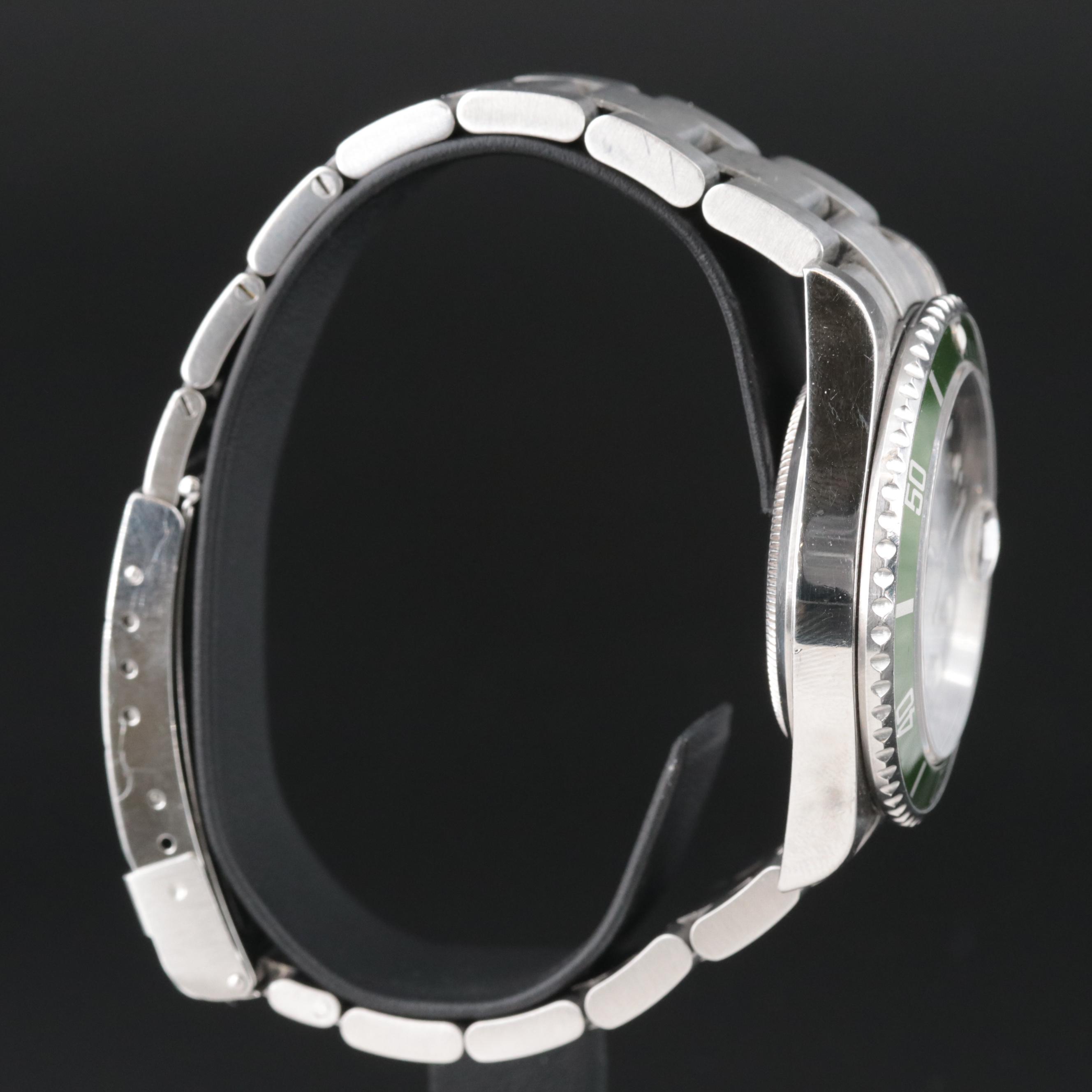 2006 Rolex Submariner "Kermit" Replacement Bezel Insert Watch