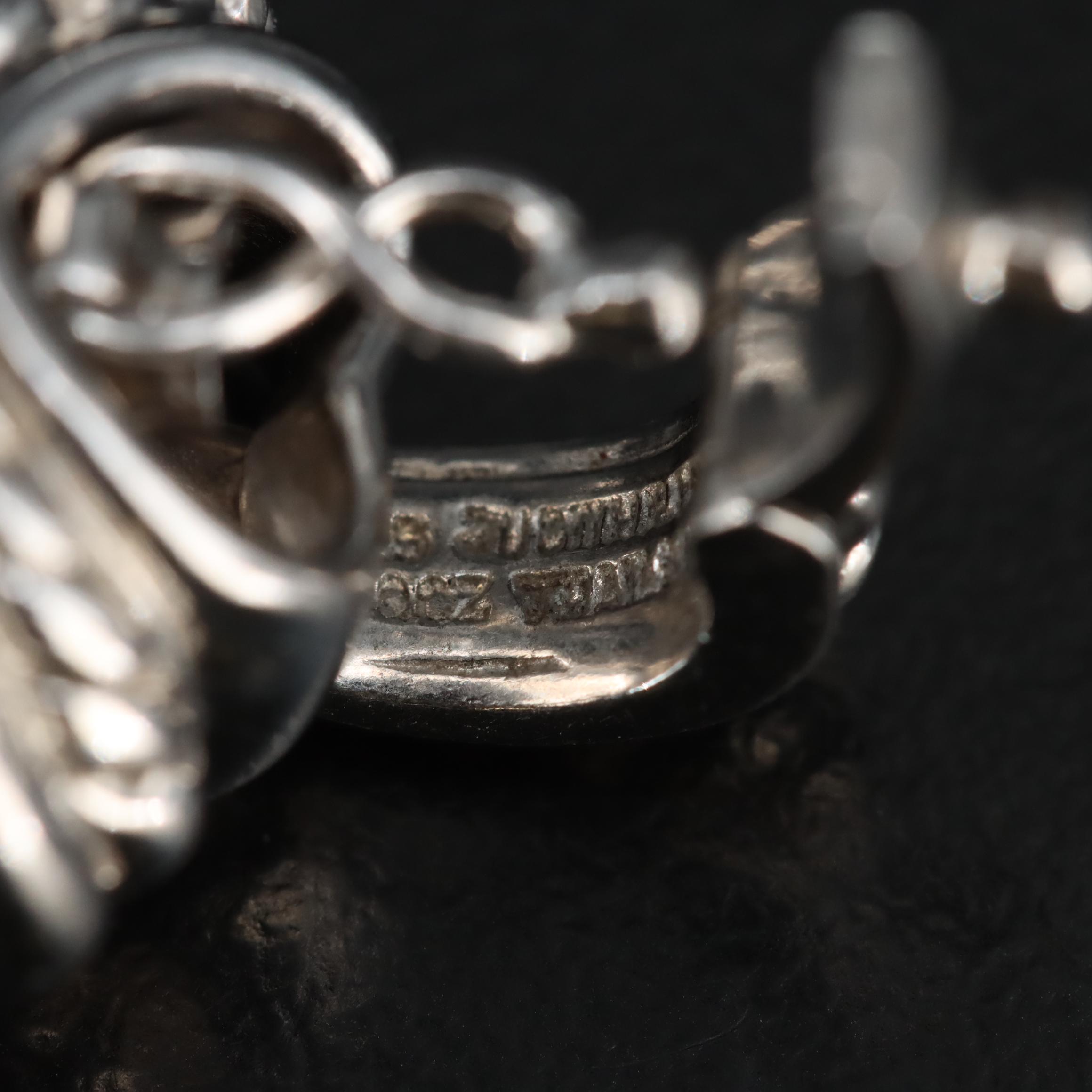 Judith Ripka Sterling CZ Heart Enhancer Pendant