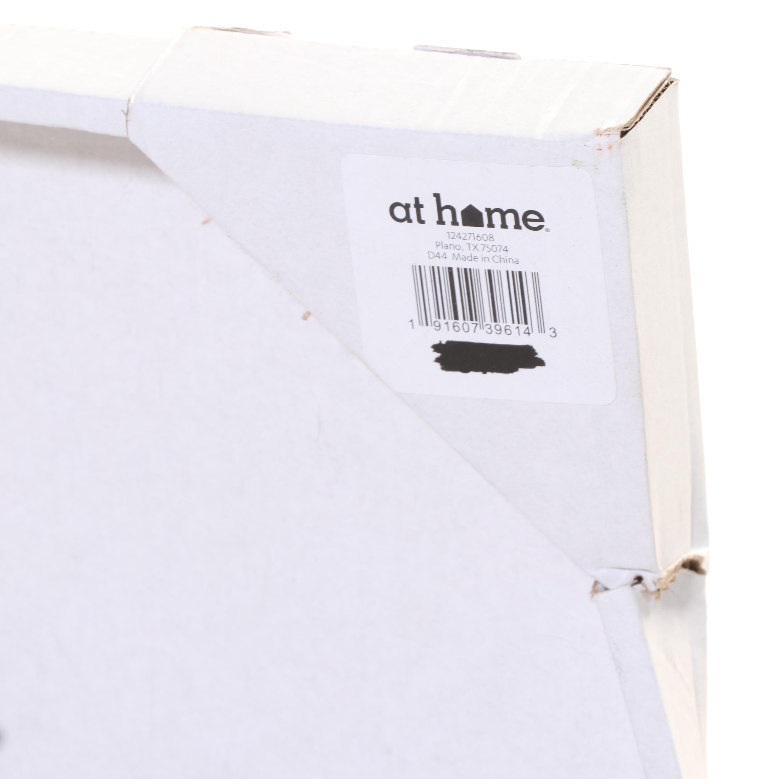 Industrial Style Metal and Laminate Top Desk Plus At Home Starburst Mirror