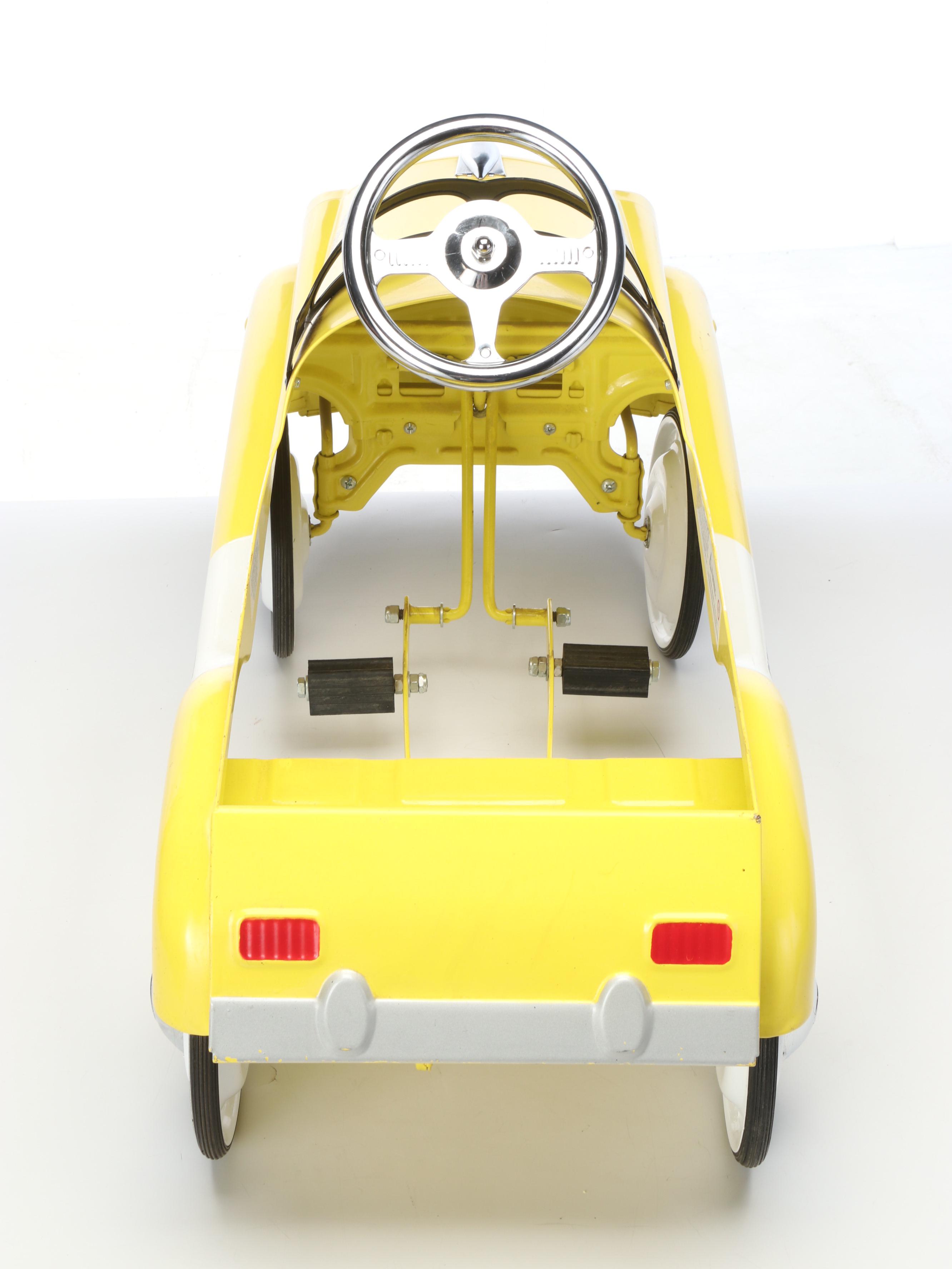 InStep Metal Taxi Cab Pedal Car