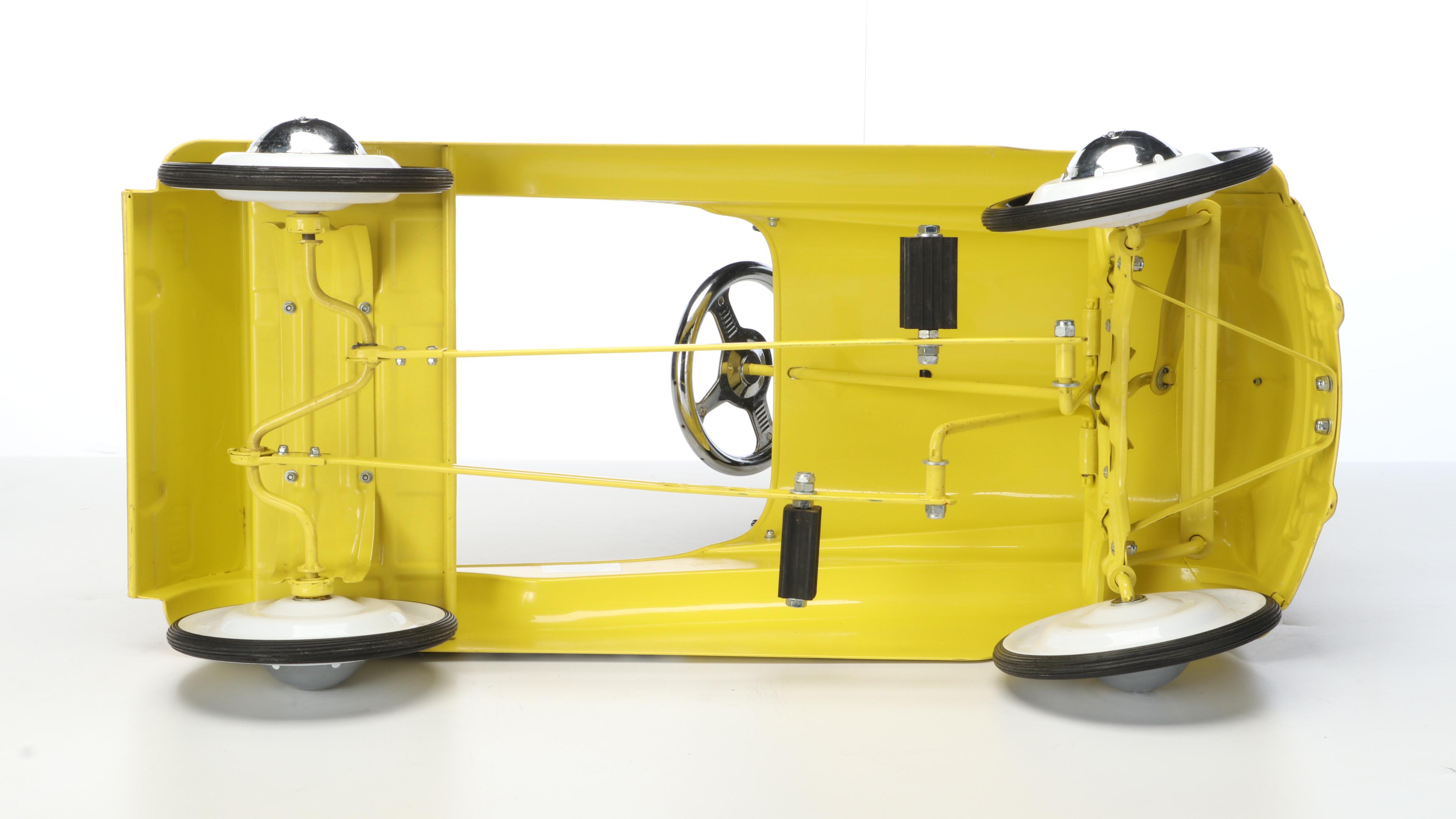 InStep Metal Taxi Cab Pedal Car