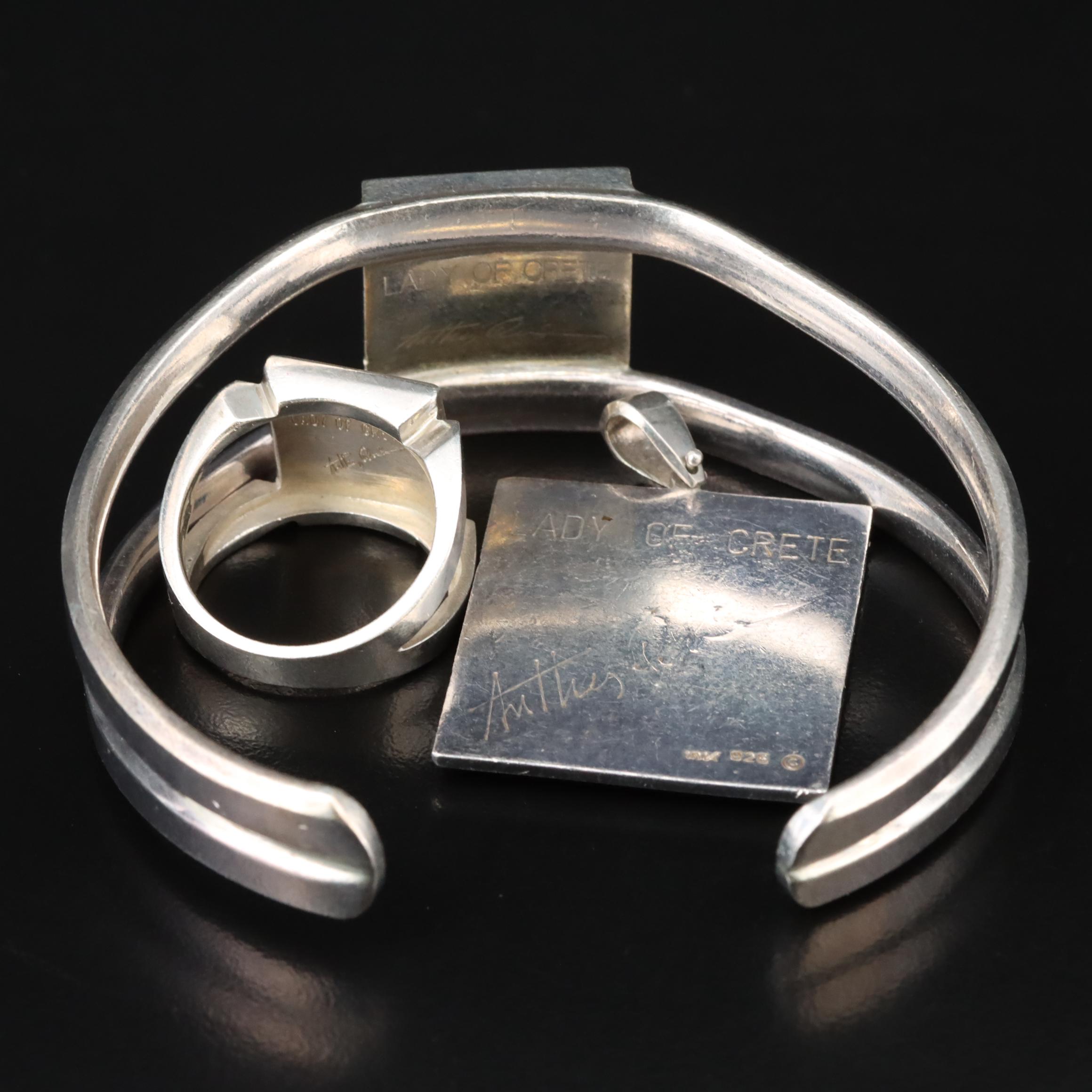 Anthony Quinn "Lady of Crete" Sterling Jewelry Collection with 18K Accents