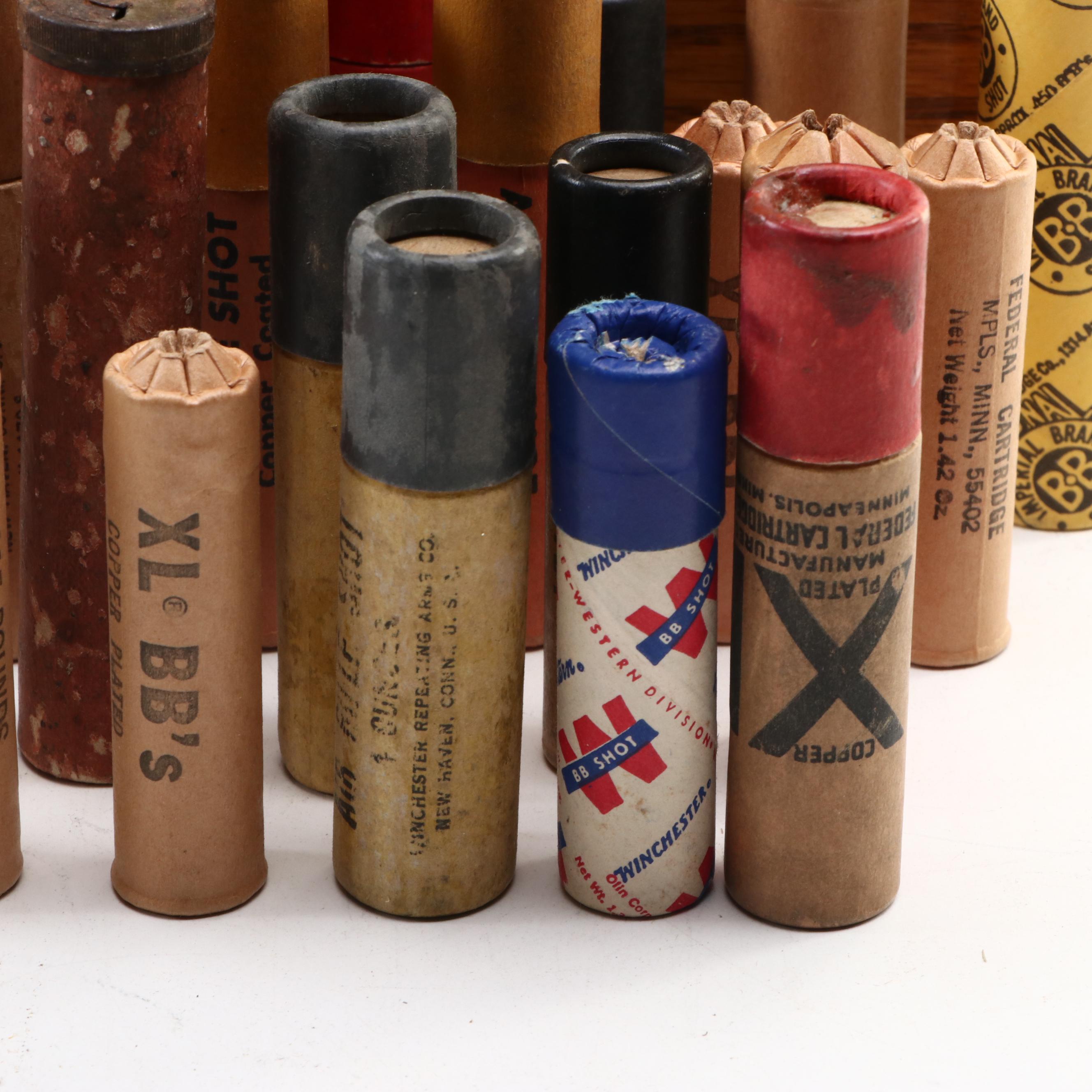 Copper Coated BBs, RWS and More Lead and Steel BBs, Mid to Late 20th C