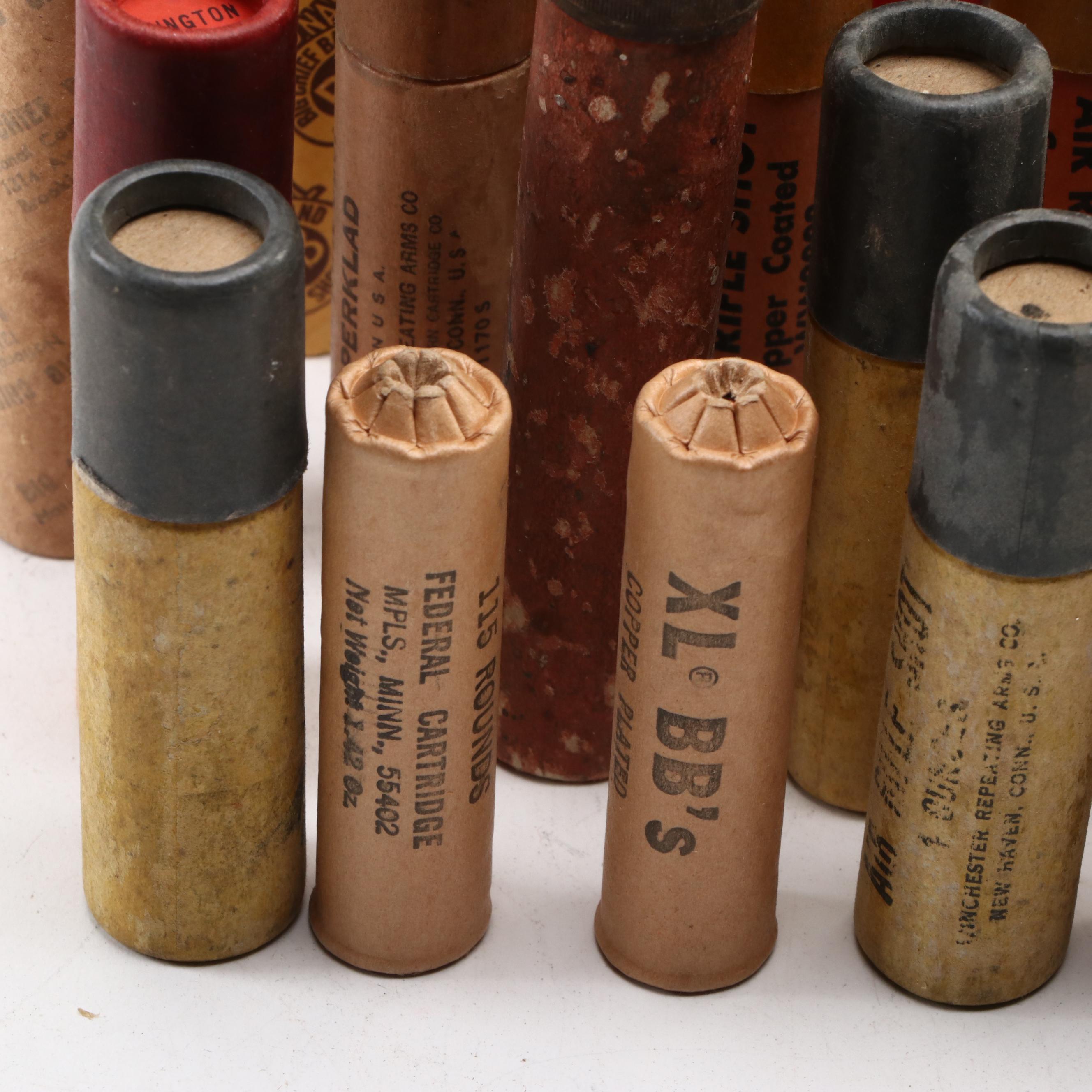 Copper Coated BBs, RWS and More Lead and Steel BBs, Mid to Late 20th C