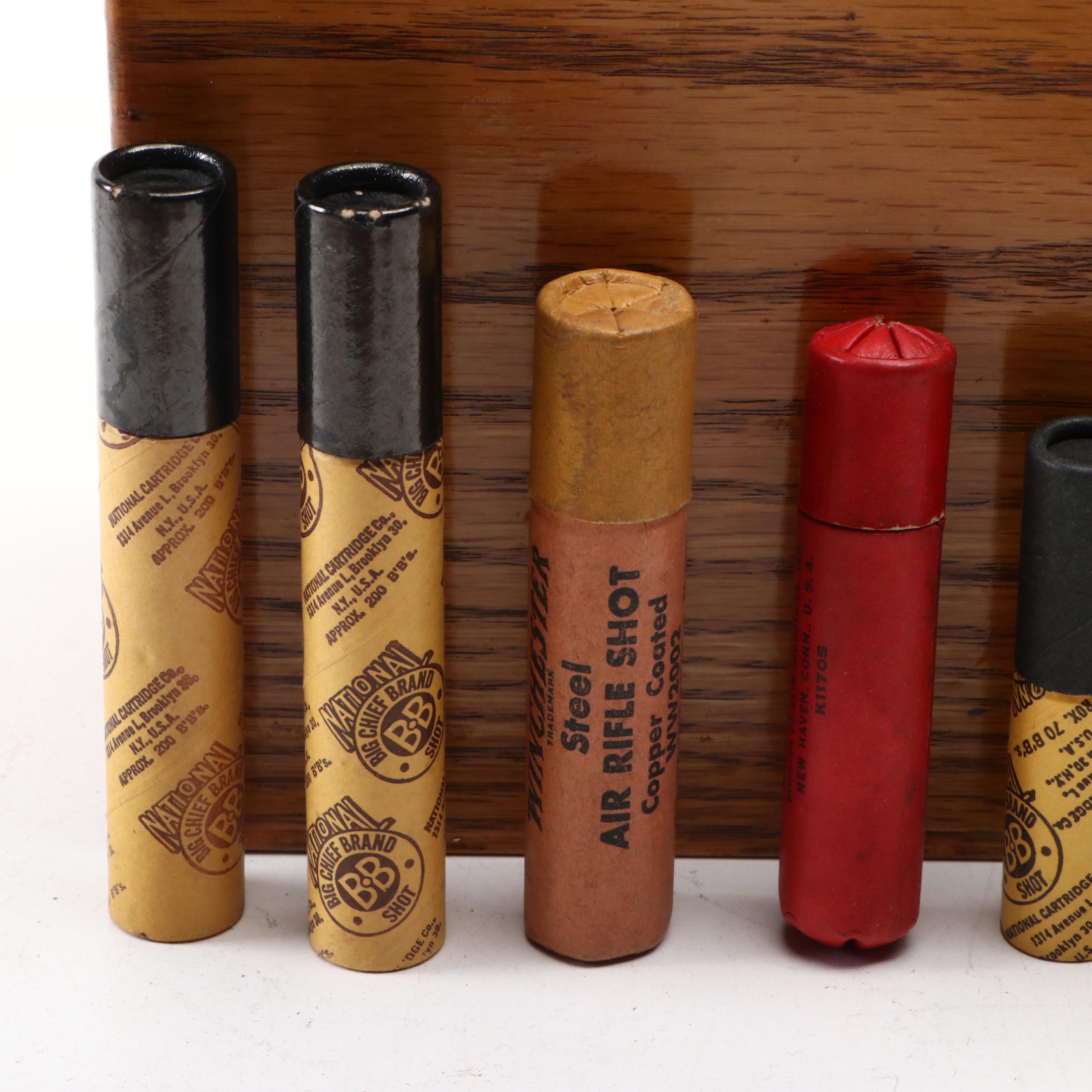 Copper Coated BBs, RWS and More Lead and Steel BBs, Mid to Late 20th C