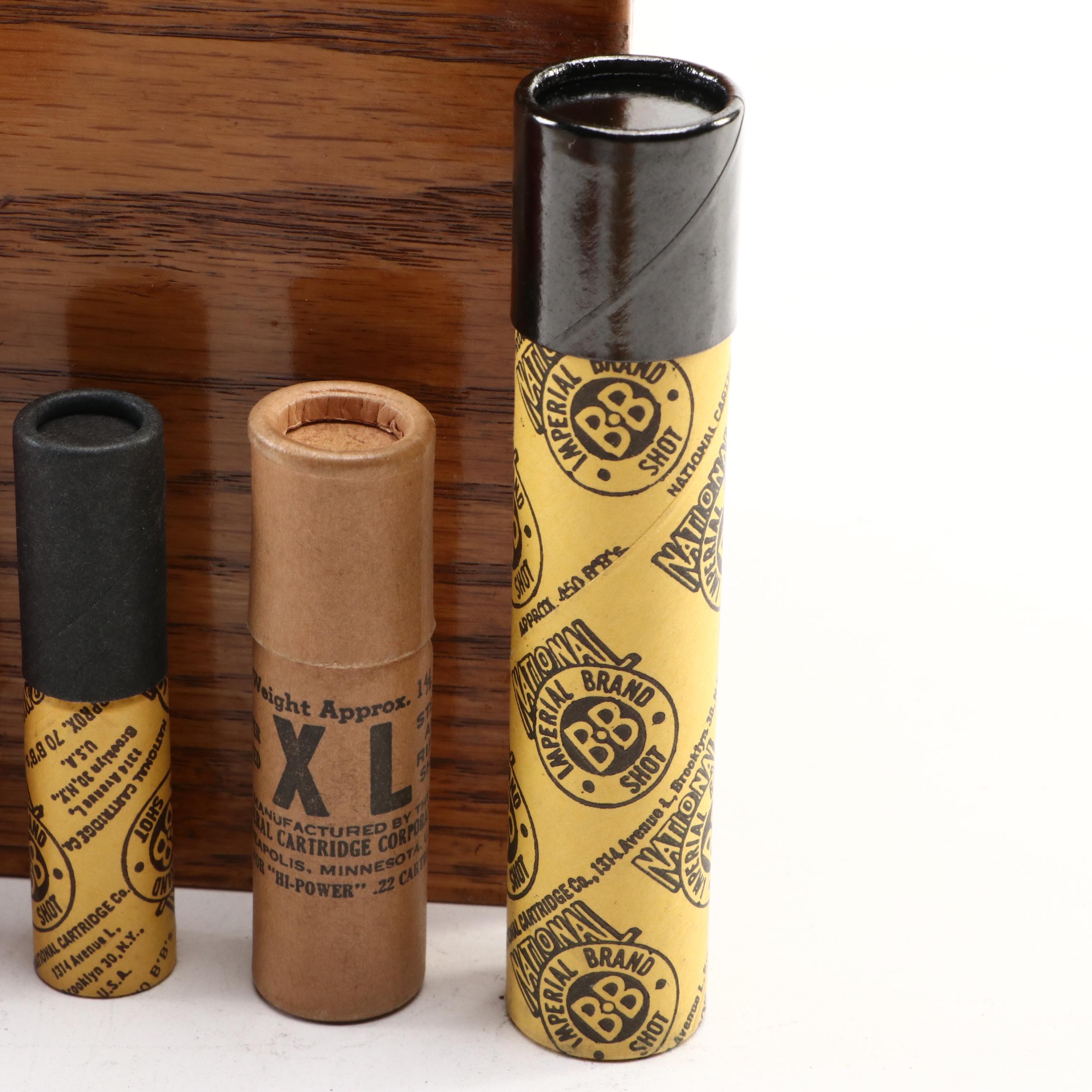 Copper Coated BBs, RWS and More Lead and Steel BBs, Mid to Late 20th C