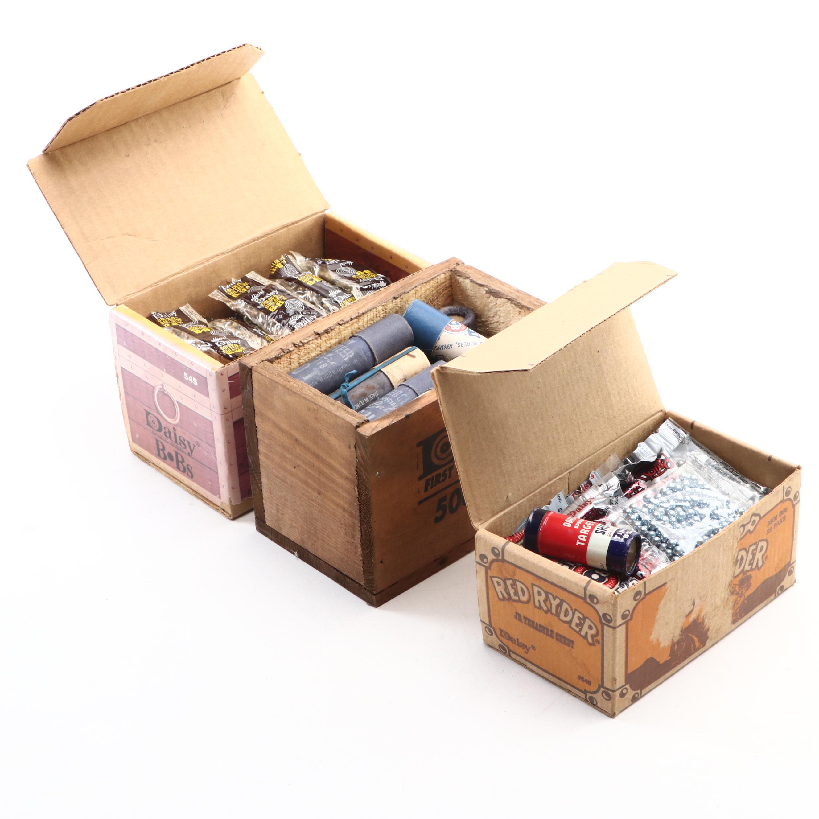 Daisy Golden Bullseye BBs, Daisy Target Shot and More