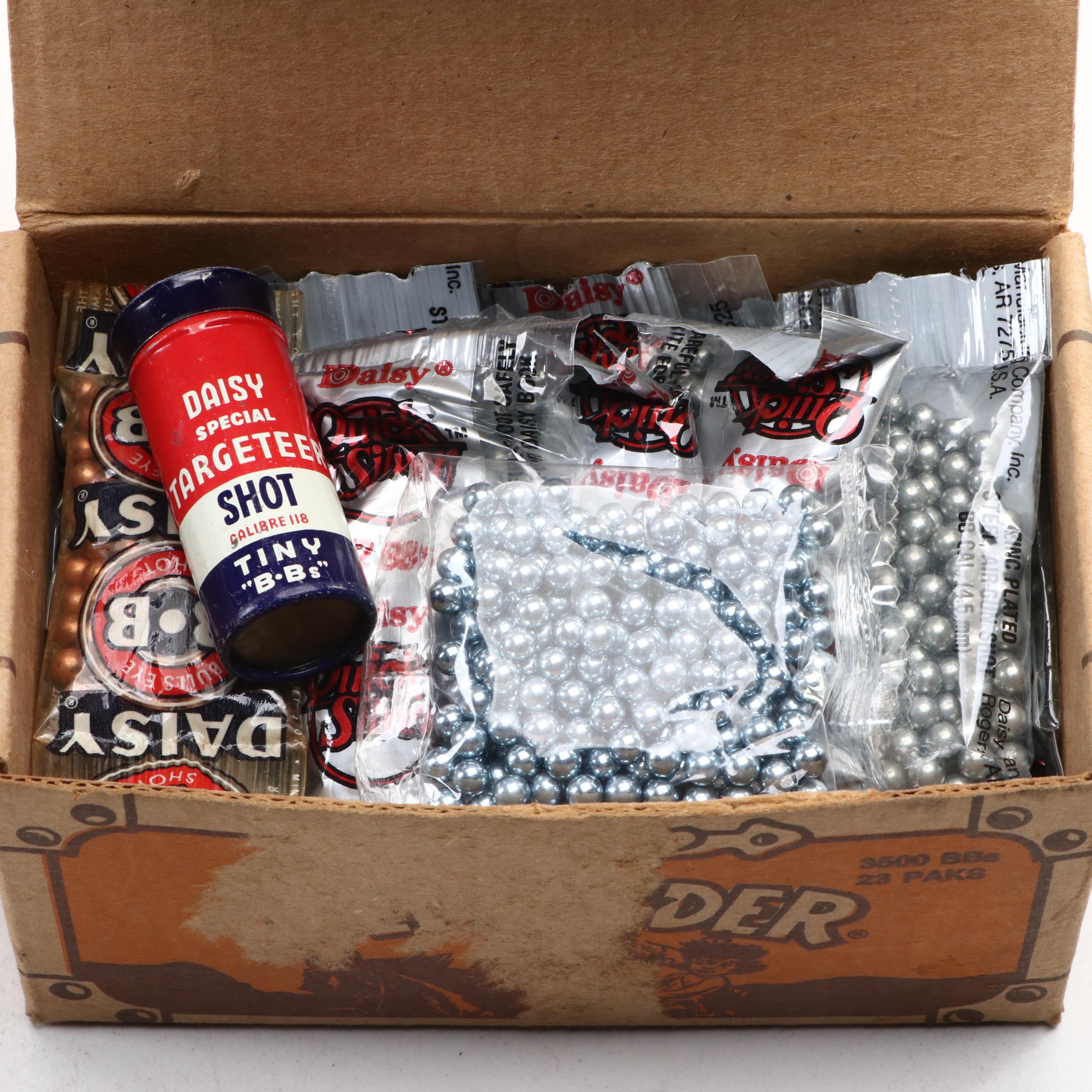 Daisy Golden Bullseye BBs, Daisy Target Shot and More