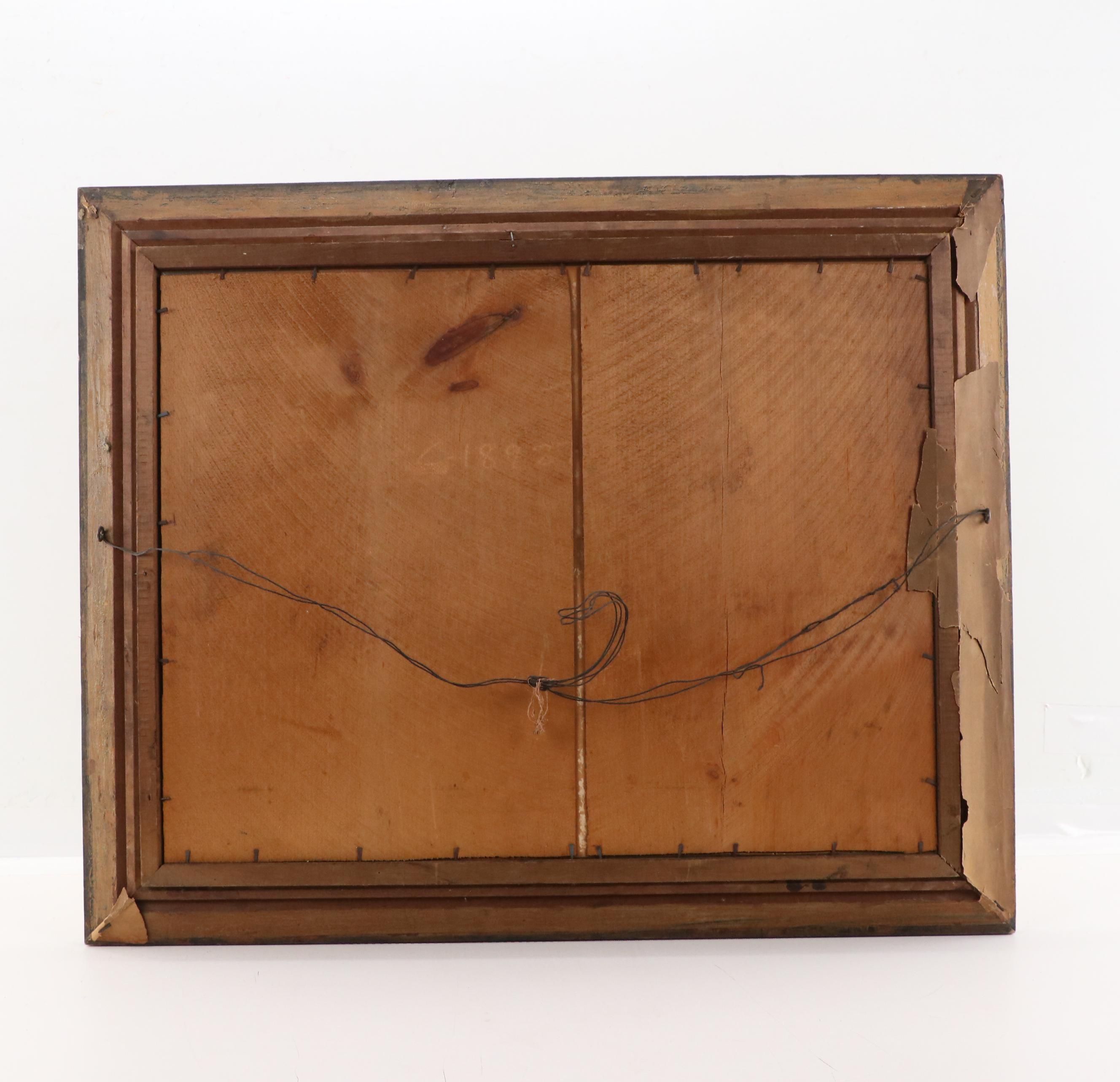 Chromolithograph After Arsene Sauvage of a Shepherdess and Sheep