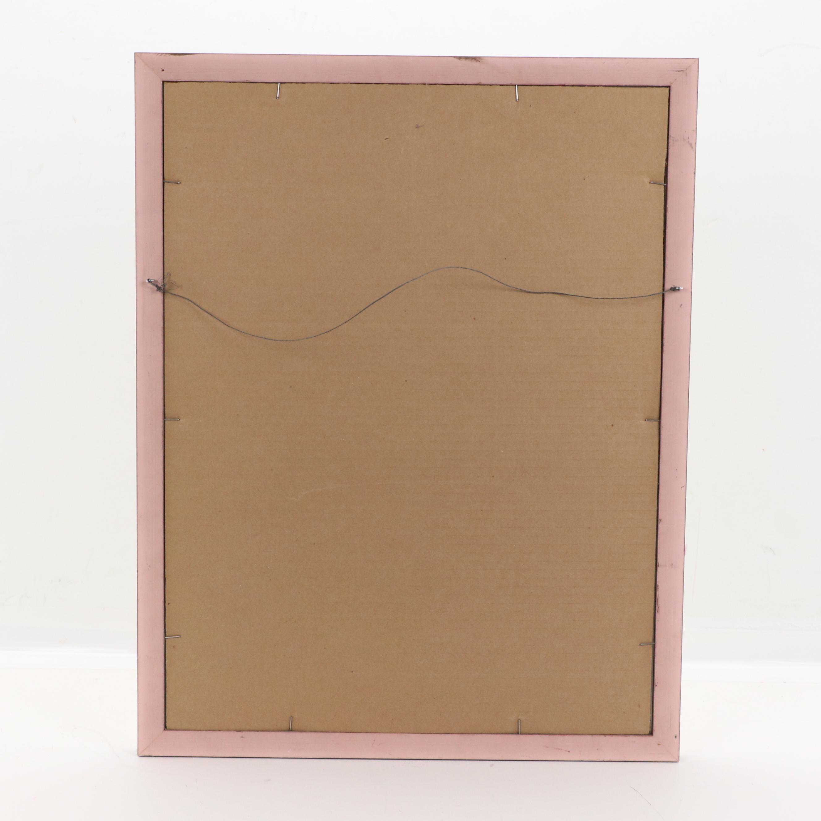 Map Engraving of Revolutionary Depiction "A Plan of the Town of Boston," 1849