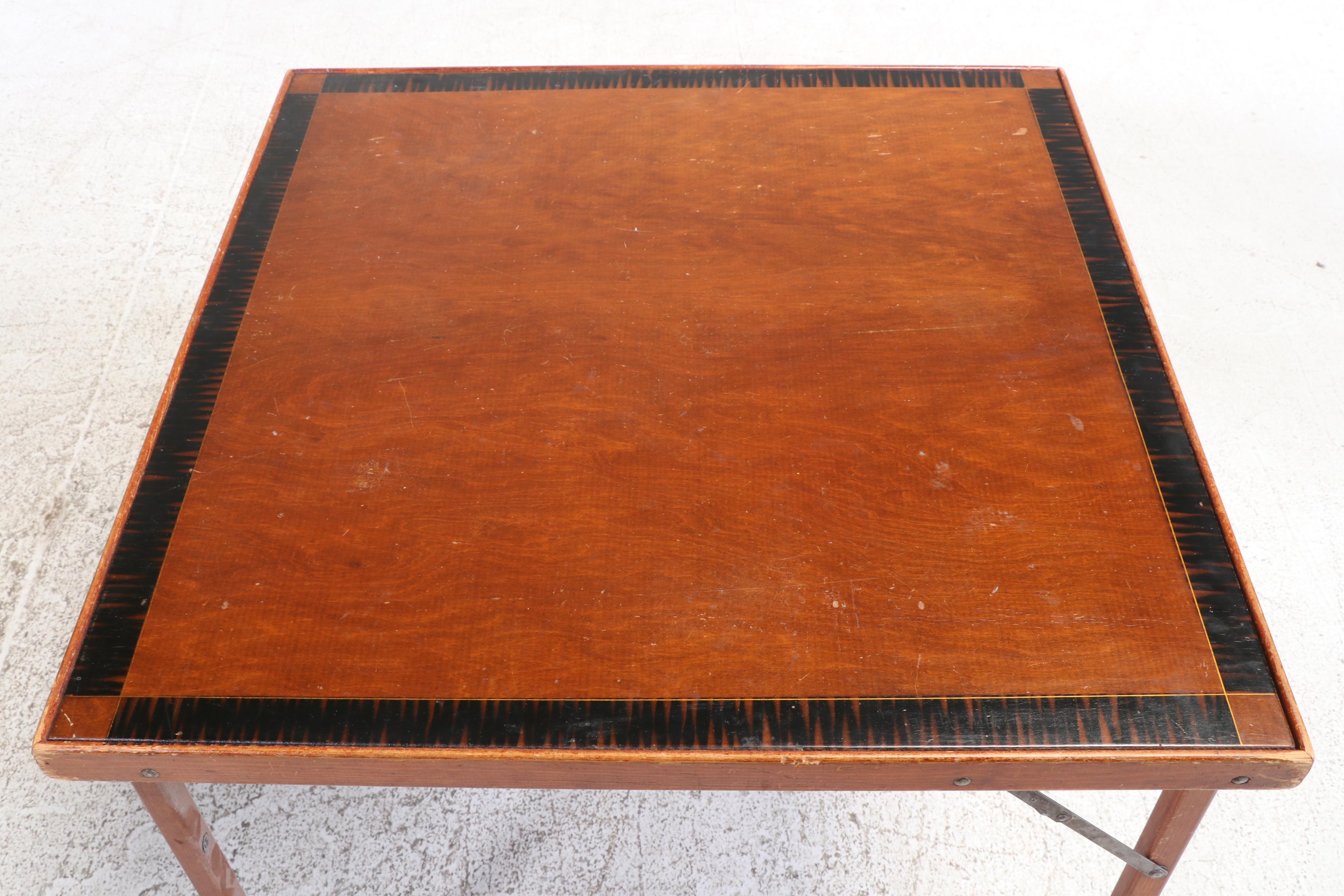 Folding Wooden Card Table