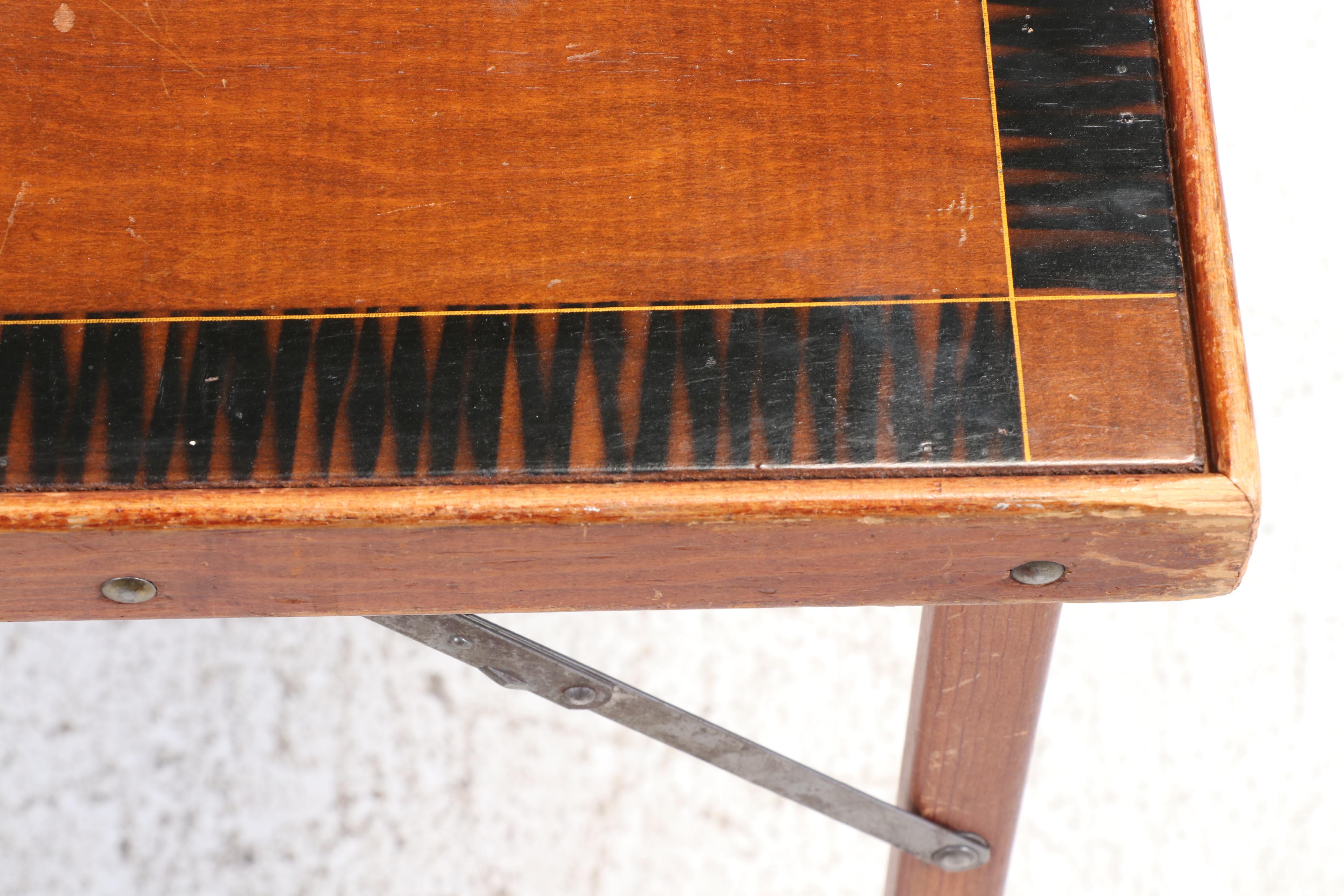 Folding Wooden Card Table