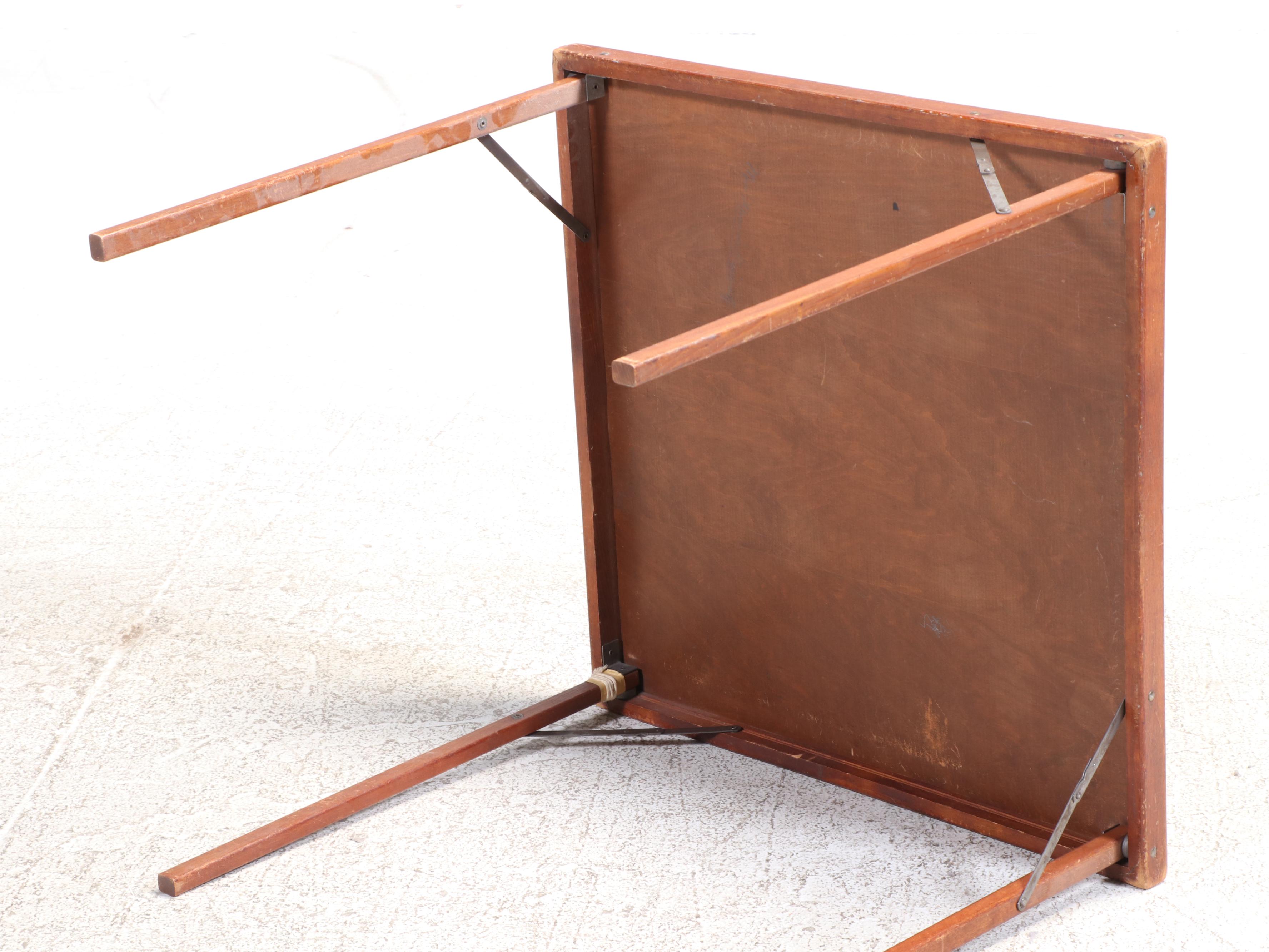 Folding Wooden Card Table