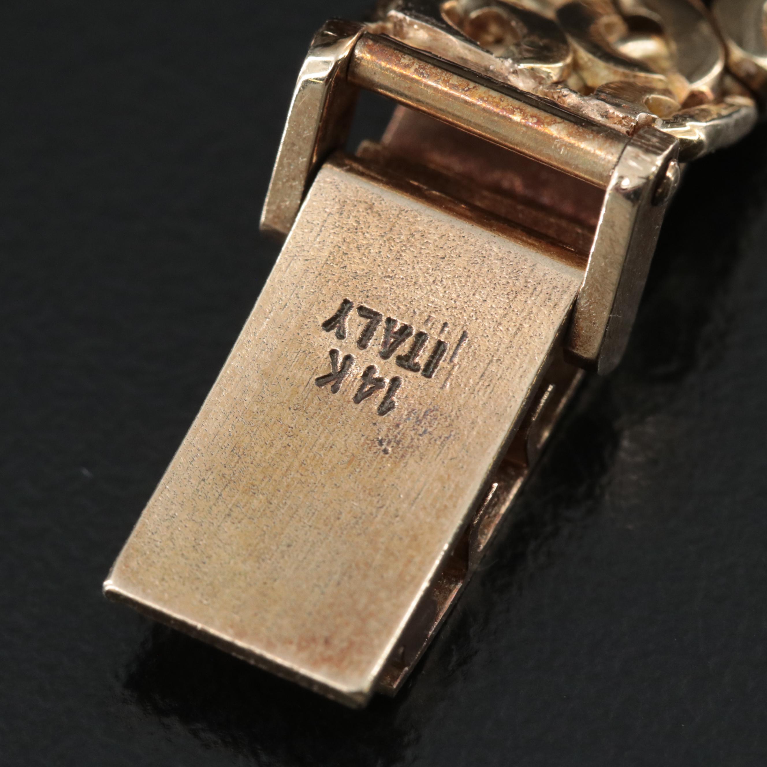 Vintage 14K Rolex Diamond Manual Wind Watch