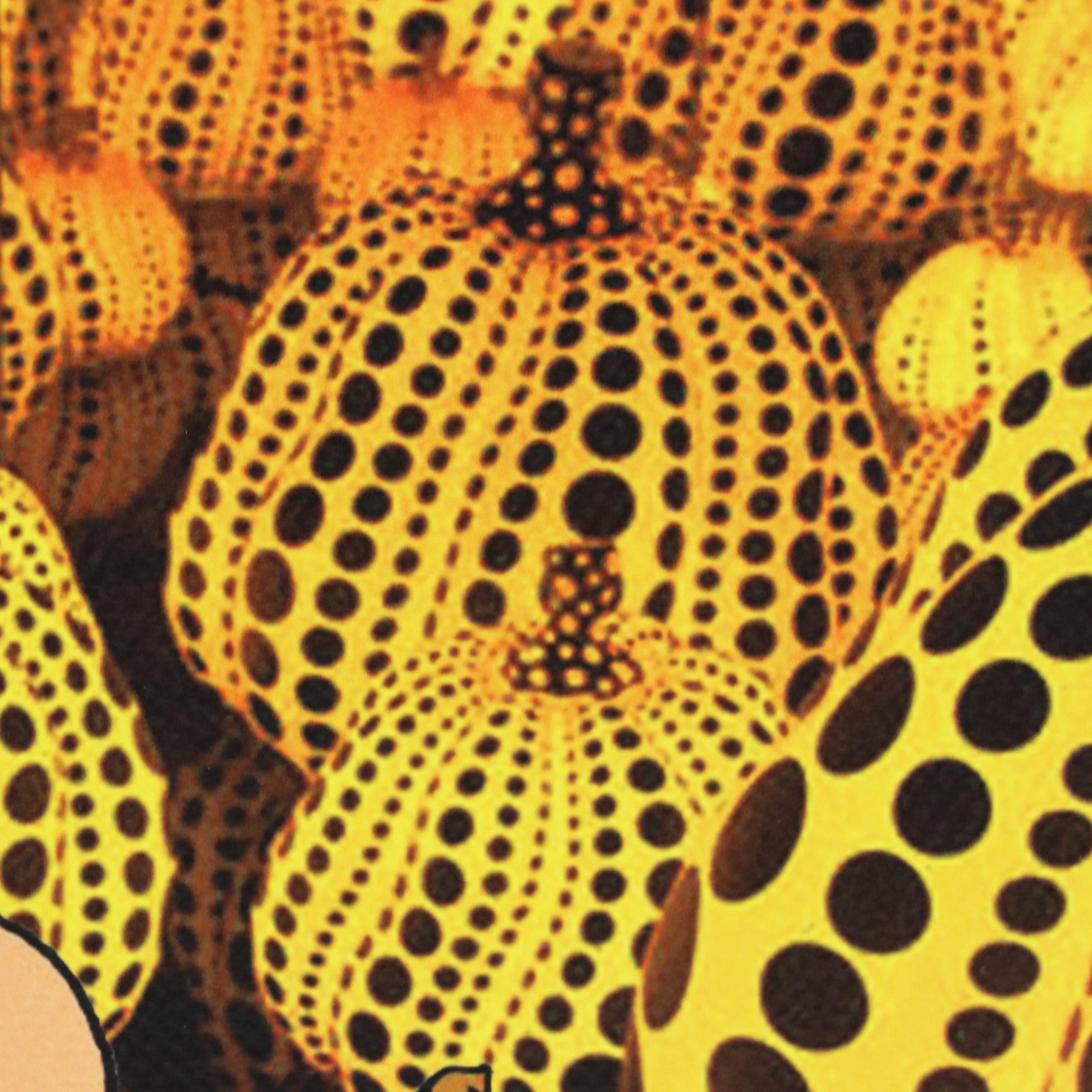 Death NYC Pop Art Graphic Print of Charlie Brown x Yayoi Kusama, 2022