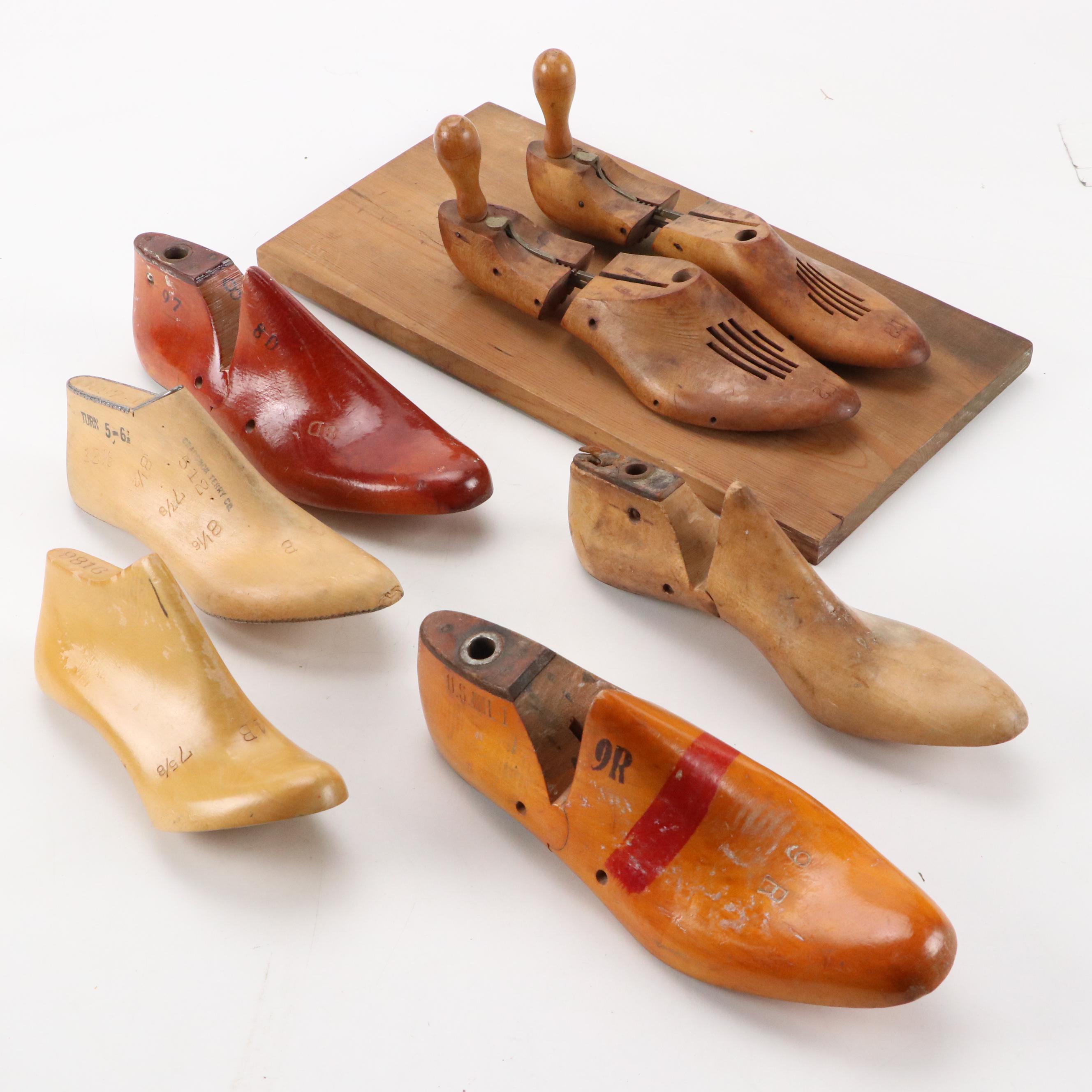 Vintage Wooden Shoe Forms