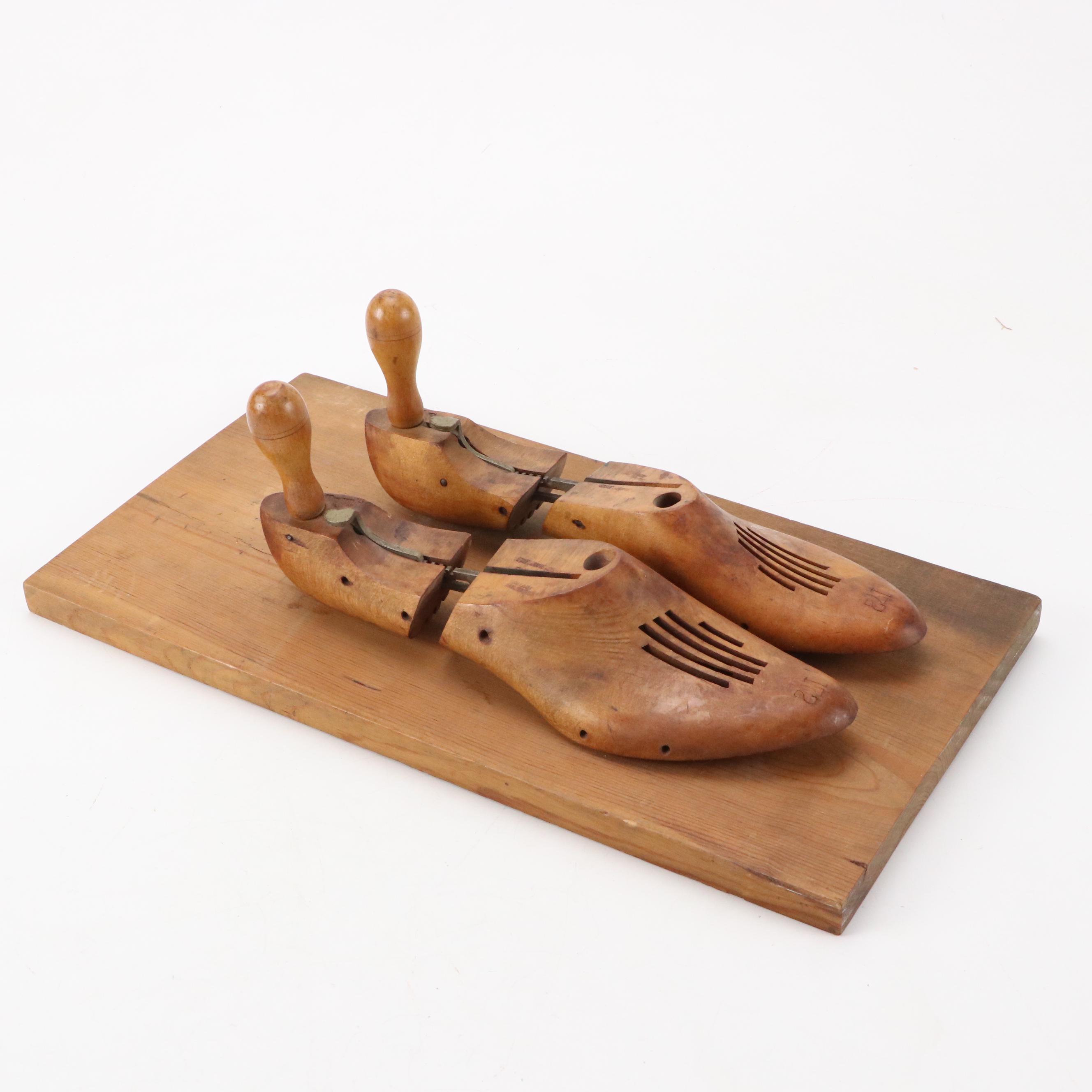 Vintage Wooden Shoe Forms