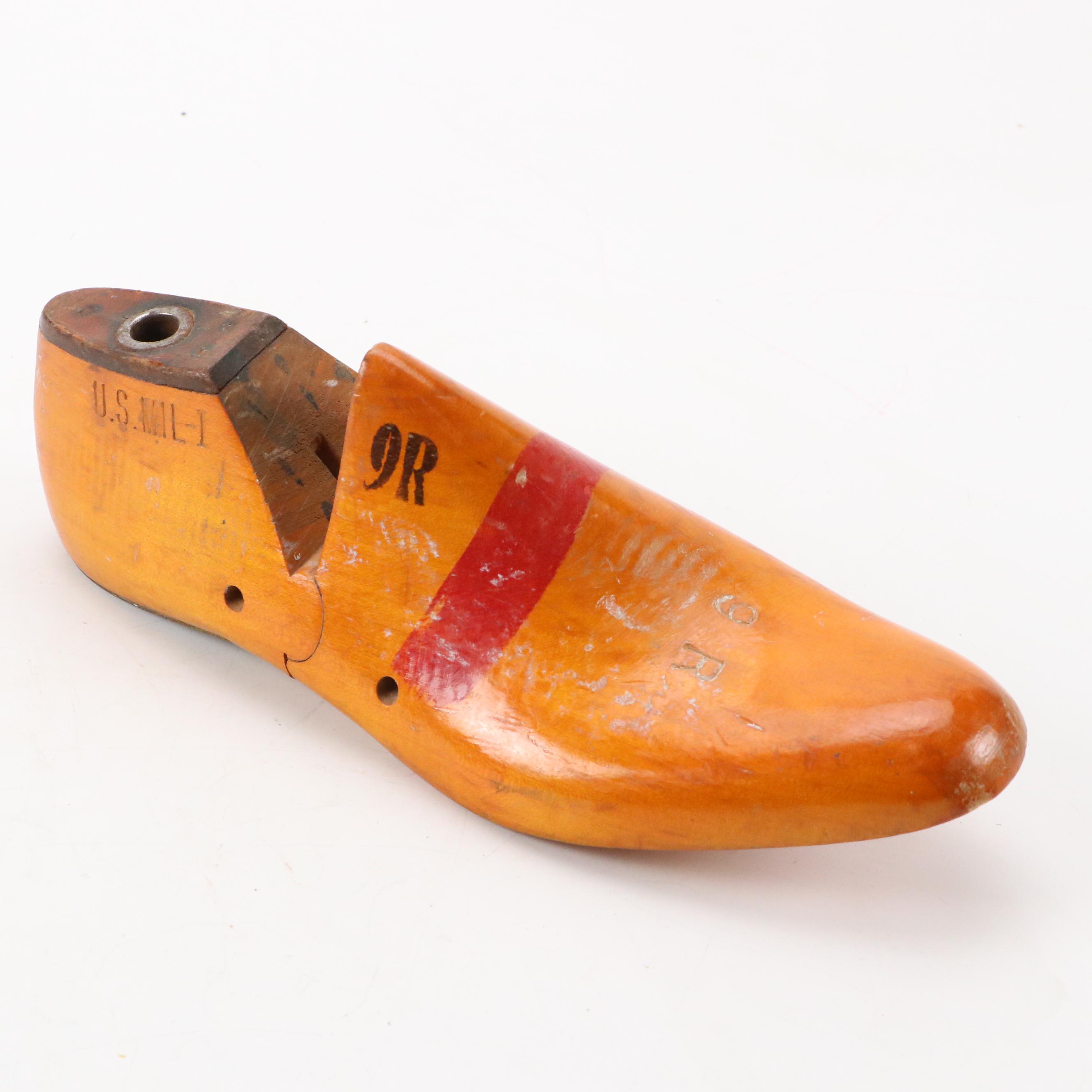 Vintage Wooden Shoe Forms