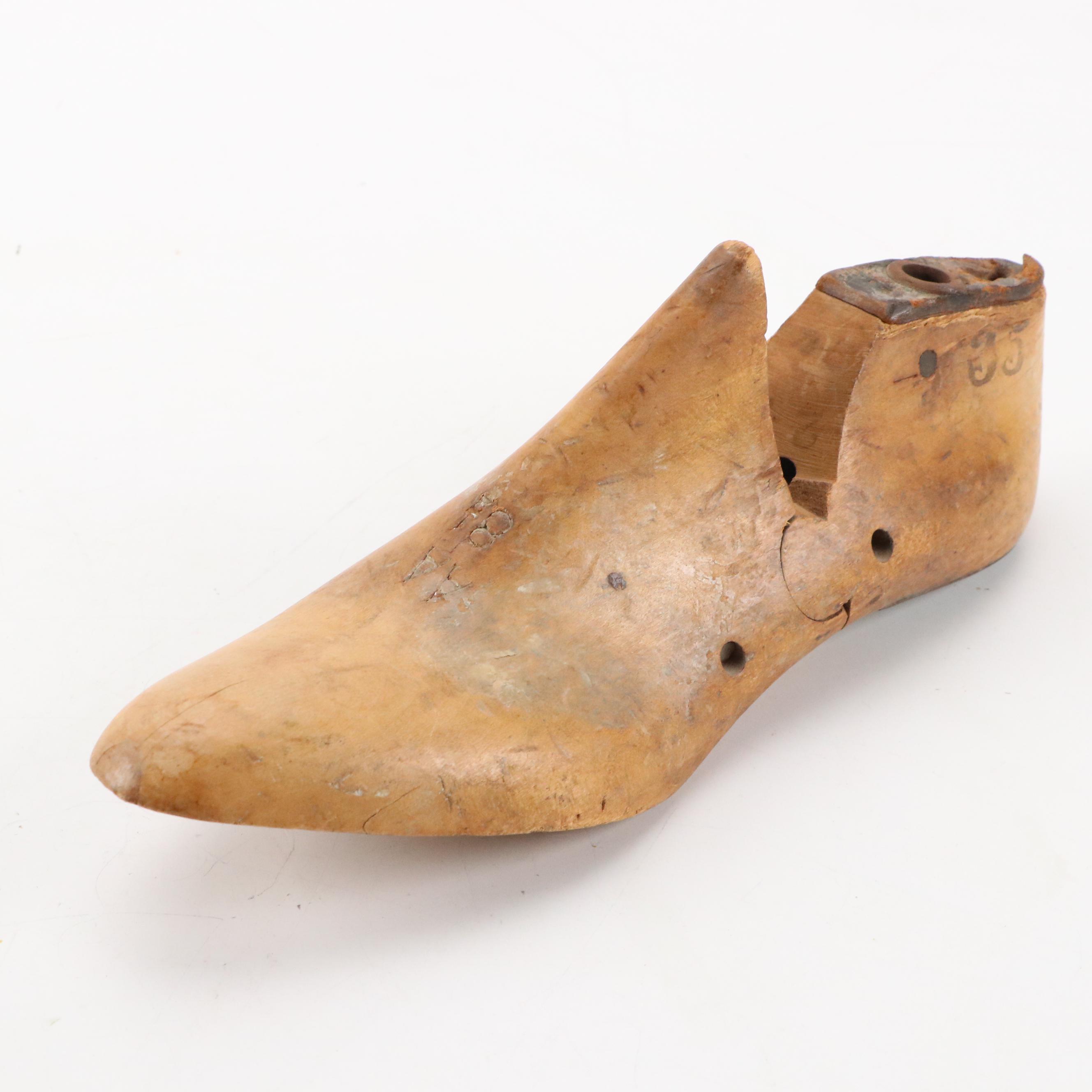 Vintage Wooden Shoe Forms