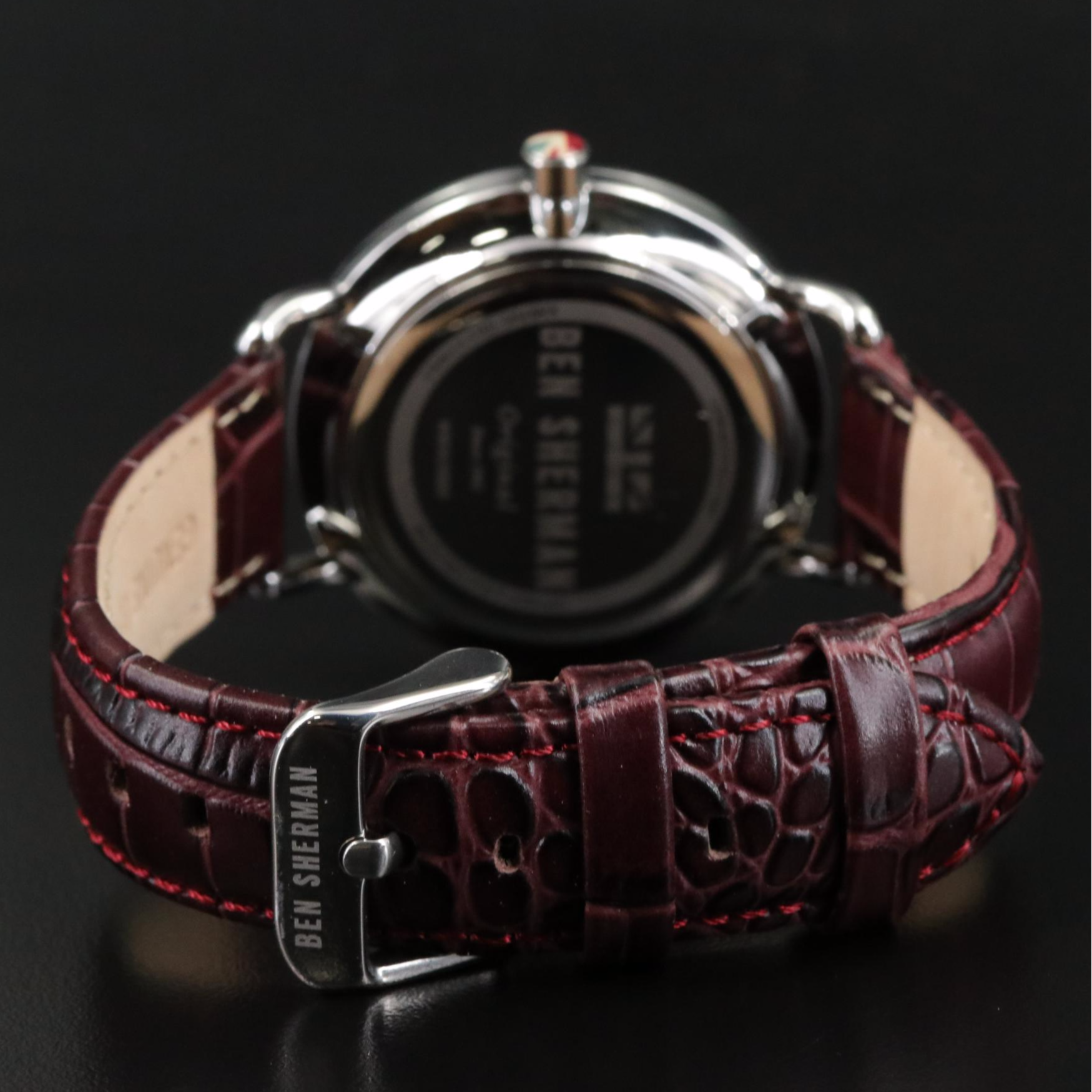 Ben Sherman Brighton Professional Leather Band Watch with Box