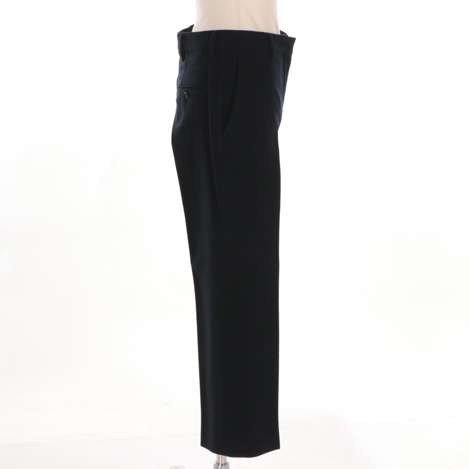 Prada Wool Blend Crop Pant