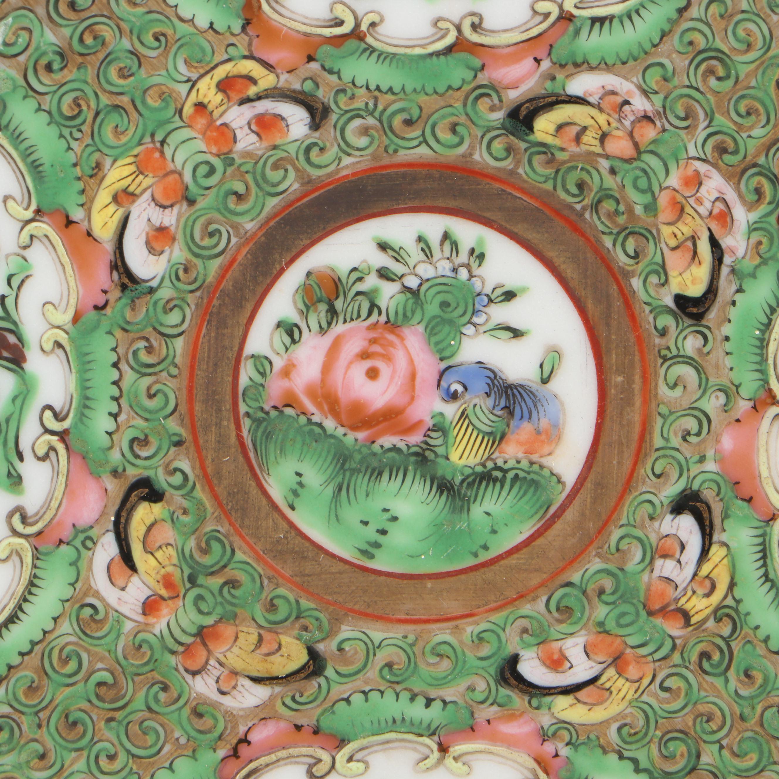 Chinese Export Famille Rose Porcelain Dinnerware