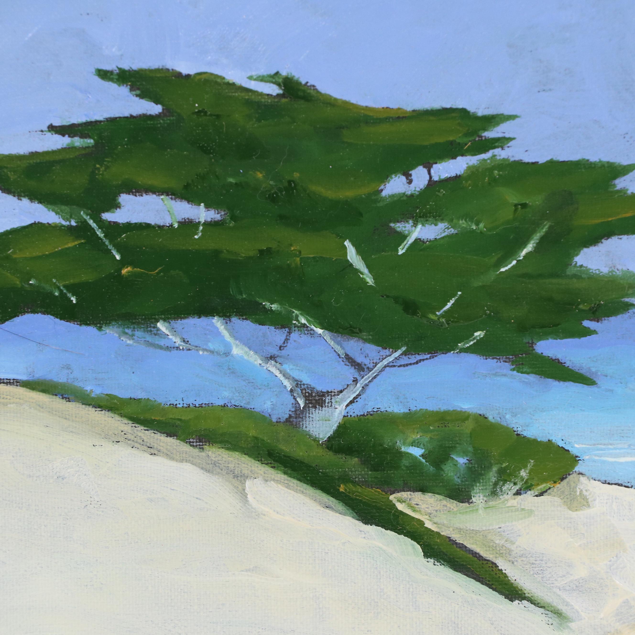 Lynne French Coastal Landscape Oil Painting