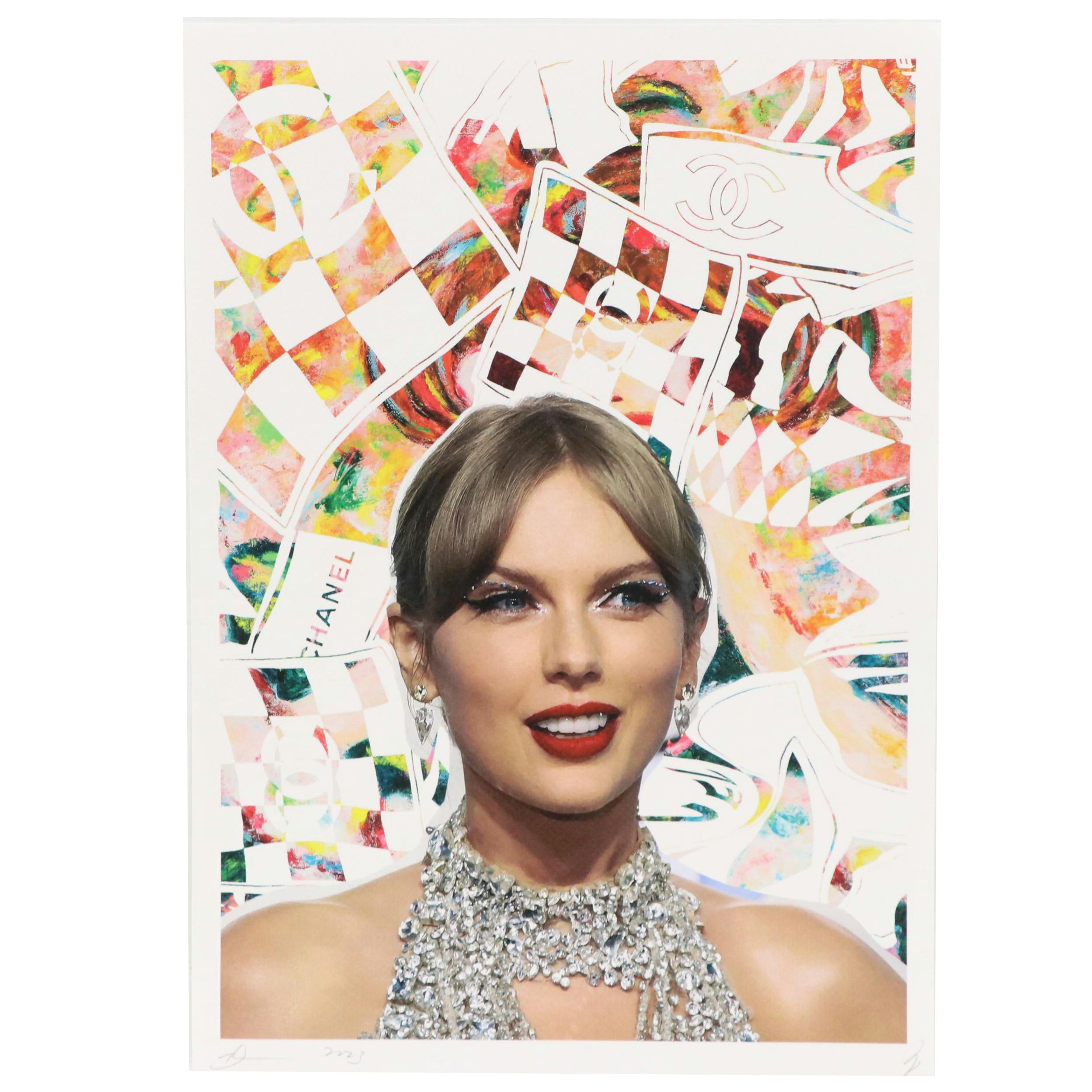 Death NYC Pop Art Graphic Print of Taylor Swift, 2023