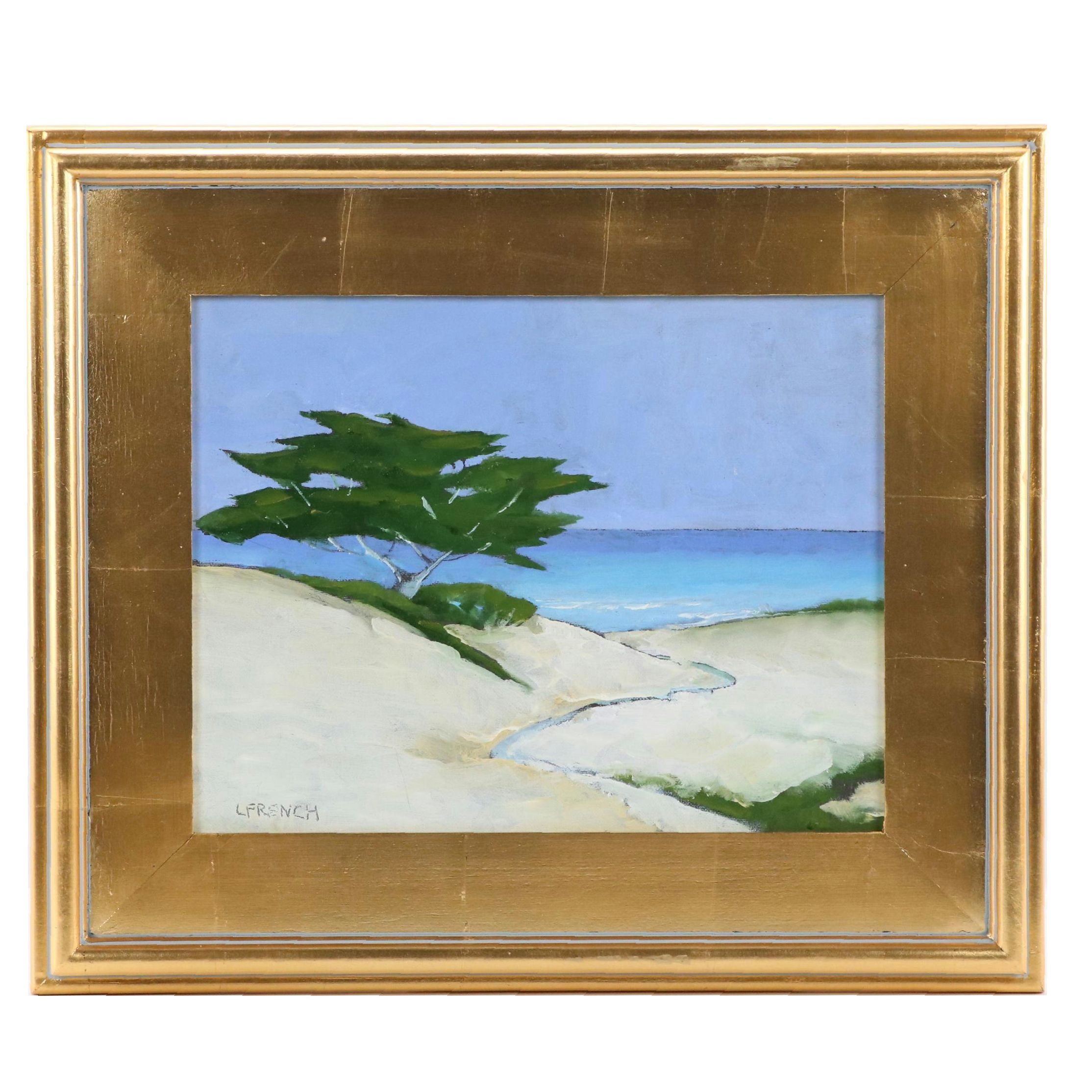 Lynne French Coastal Landscape Oil Painting