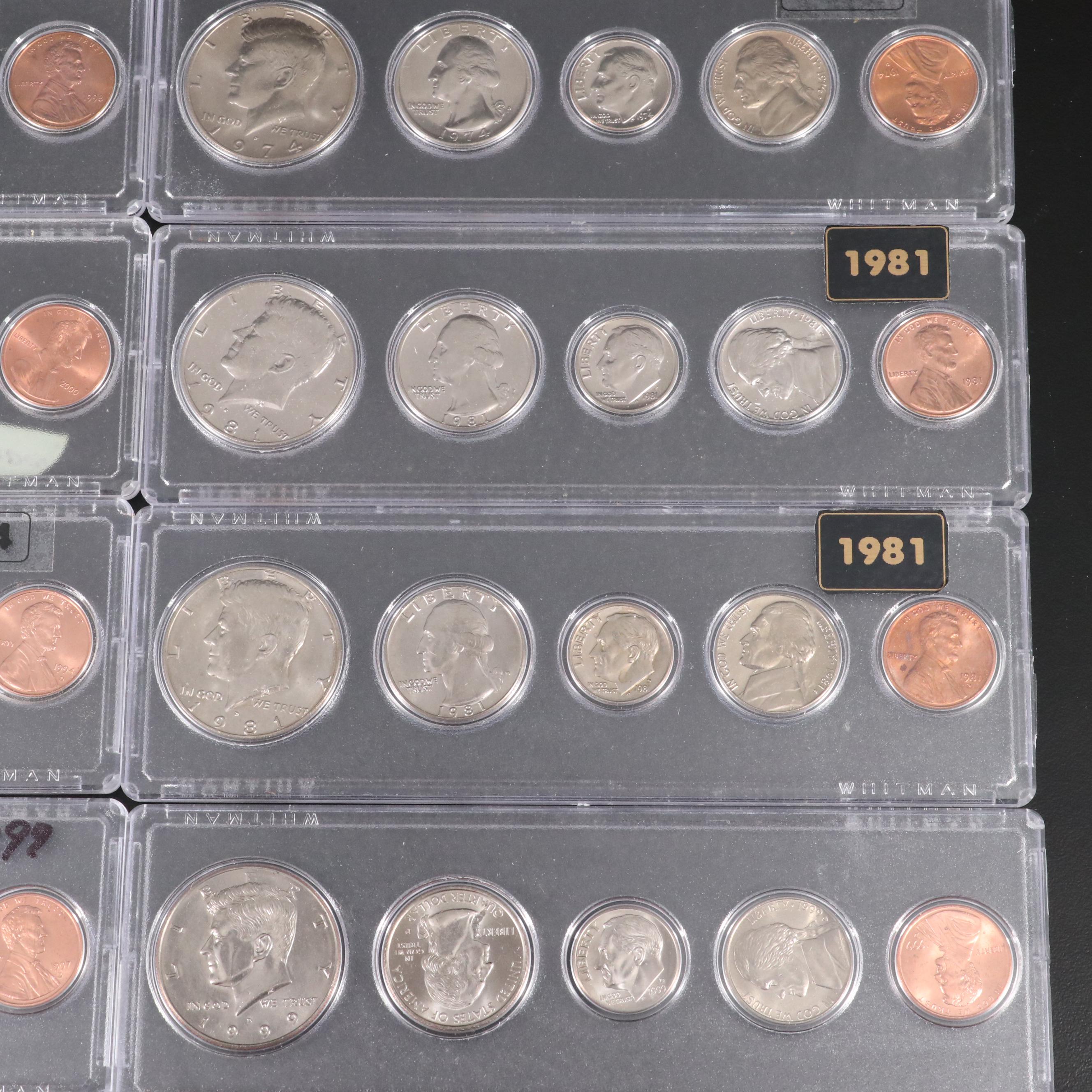 Collection Proof Sets, Special Mint Sets, and Partial Mint Sets