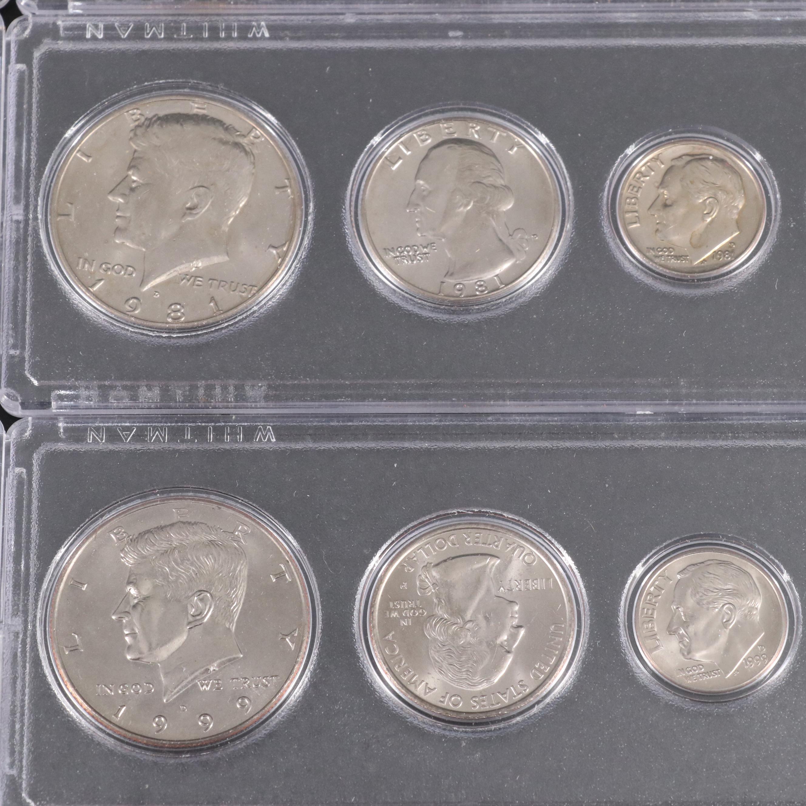 Collection Proof Sets, Special Mint Sets, and Partial Mint Sets