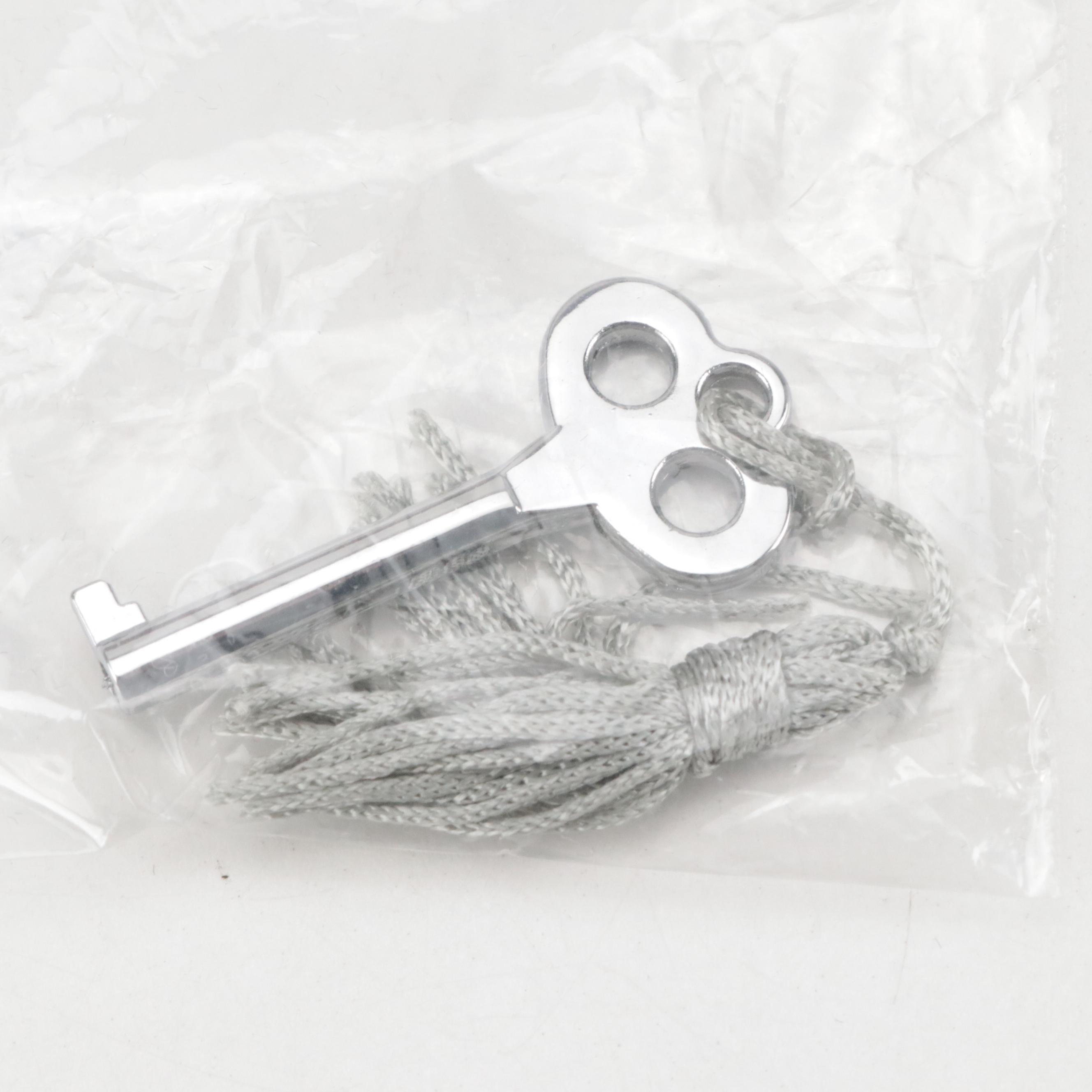 Danbury Mint Collectors Bowie Knife Pair in Display with Patriotic Folding Knife