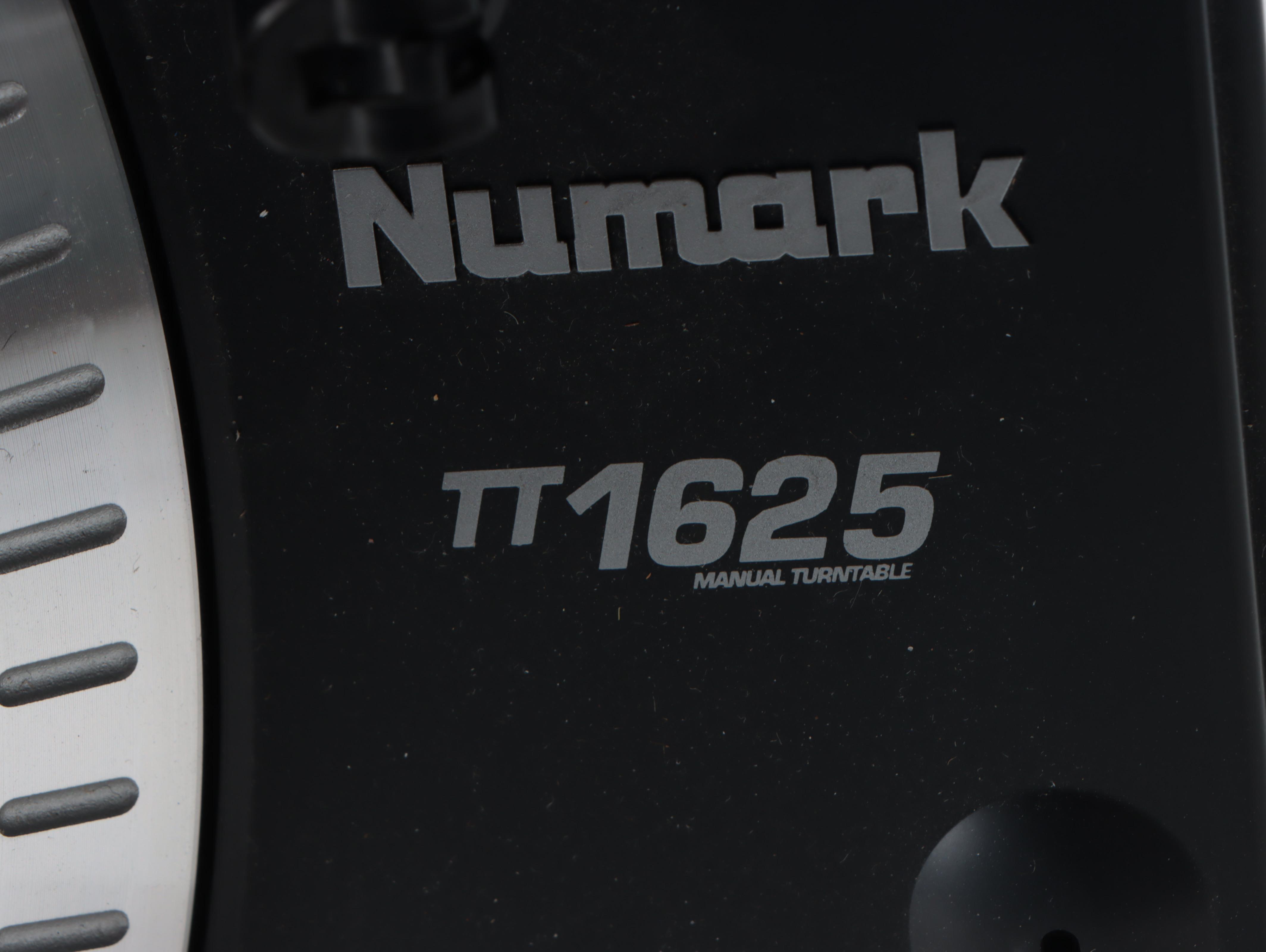 Numark TT1625 Direct-Drive Manual Turntables