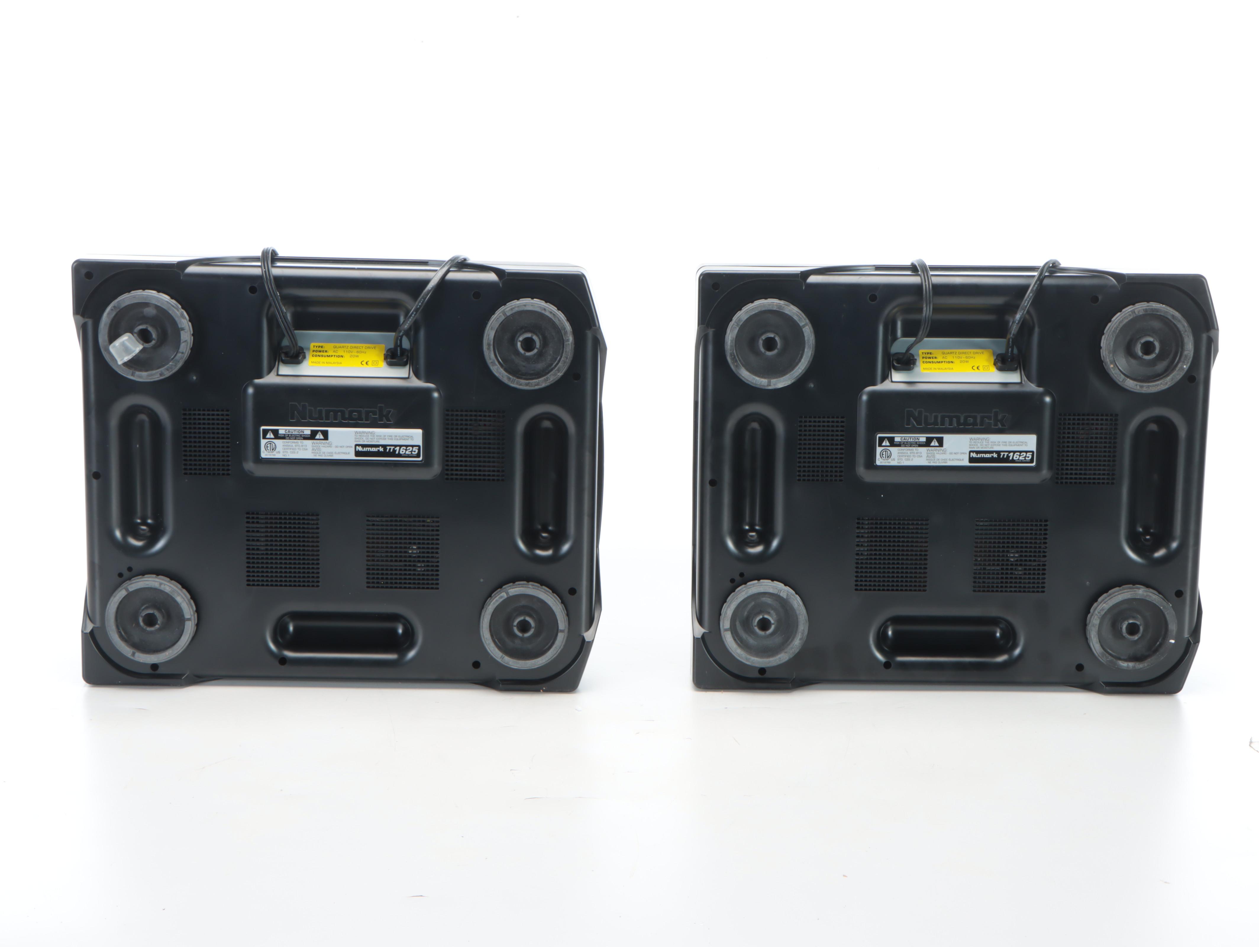 Numark TT1625 Direct-Drive Manual Turntables