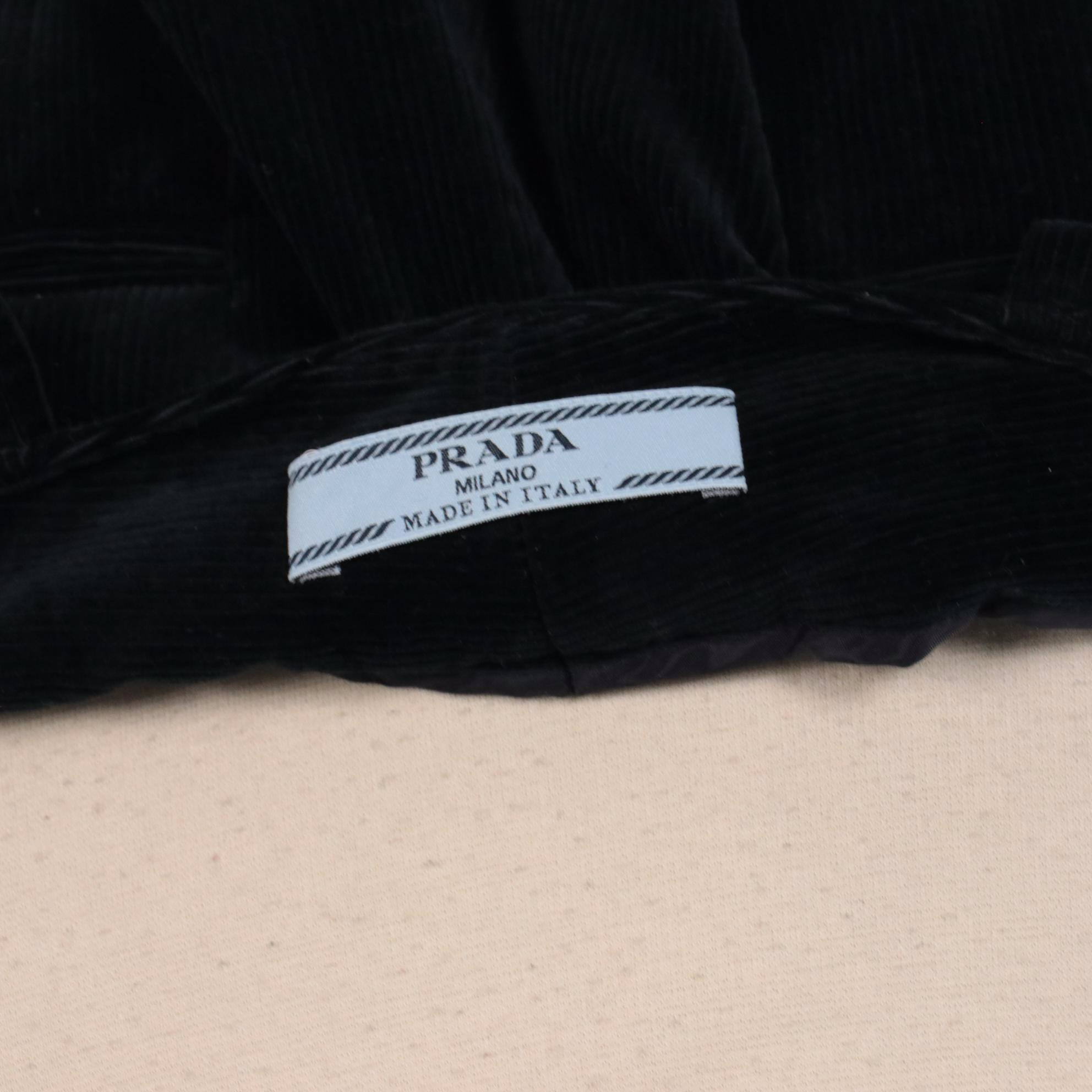 Prada Corduroy Trousers in Cotton Blend