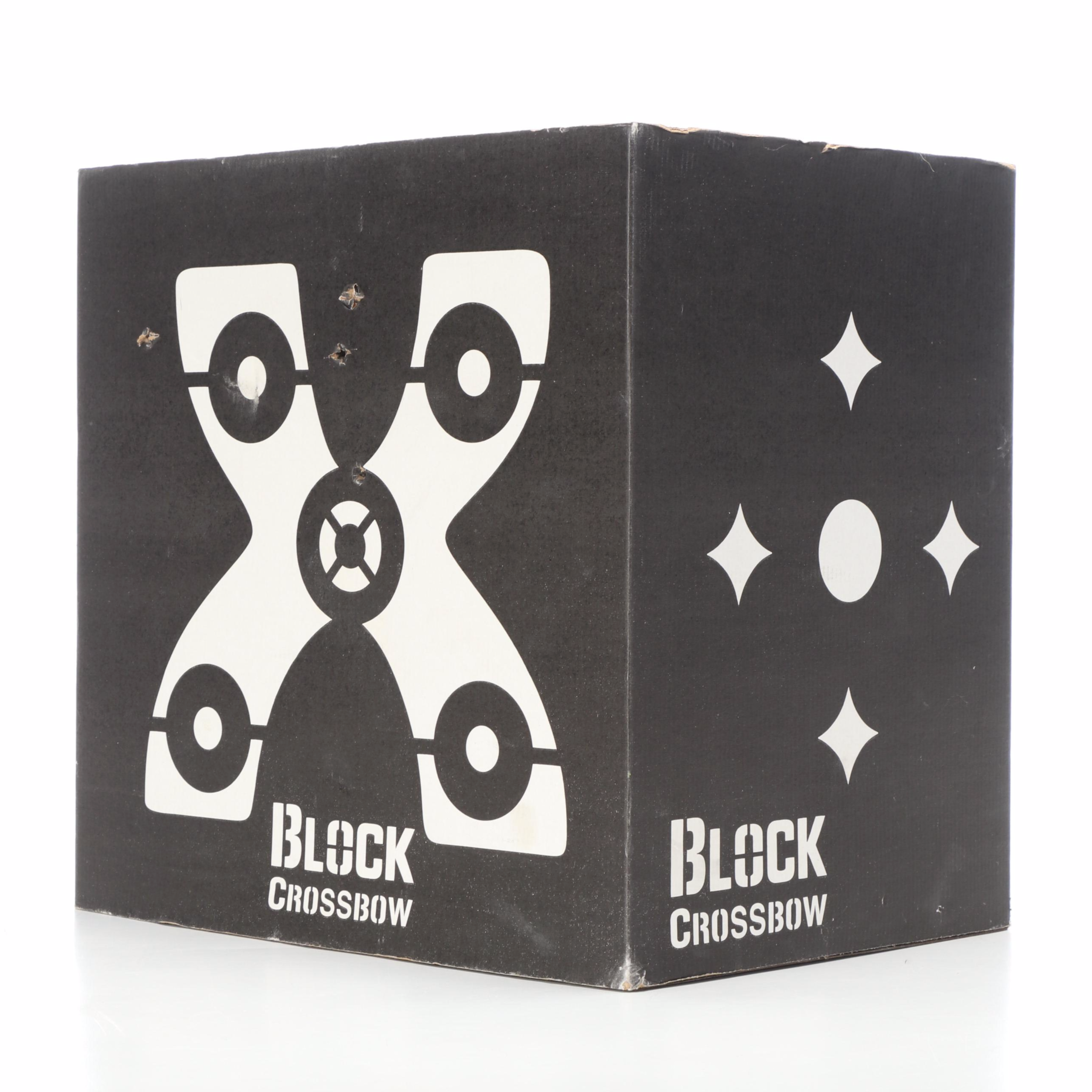 Block Black Crossbow Target with More Archery Accessories