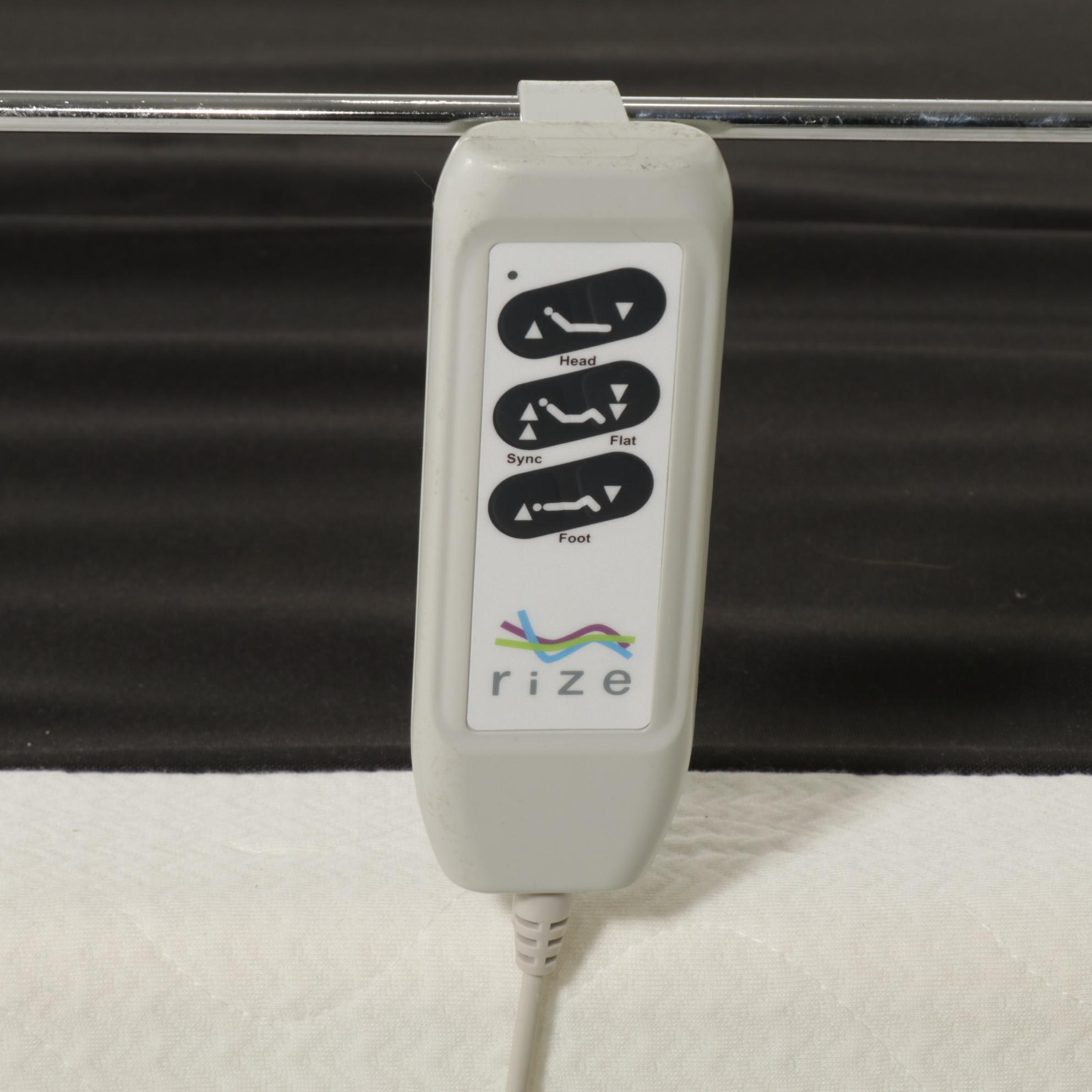 Rize Home Metal Twin Size Adjustable Mattress Base