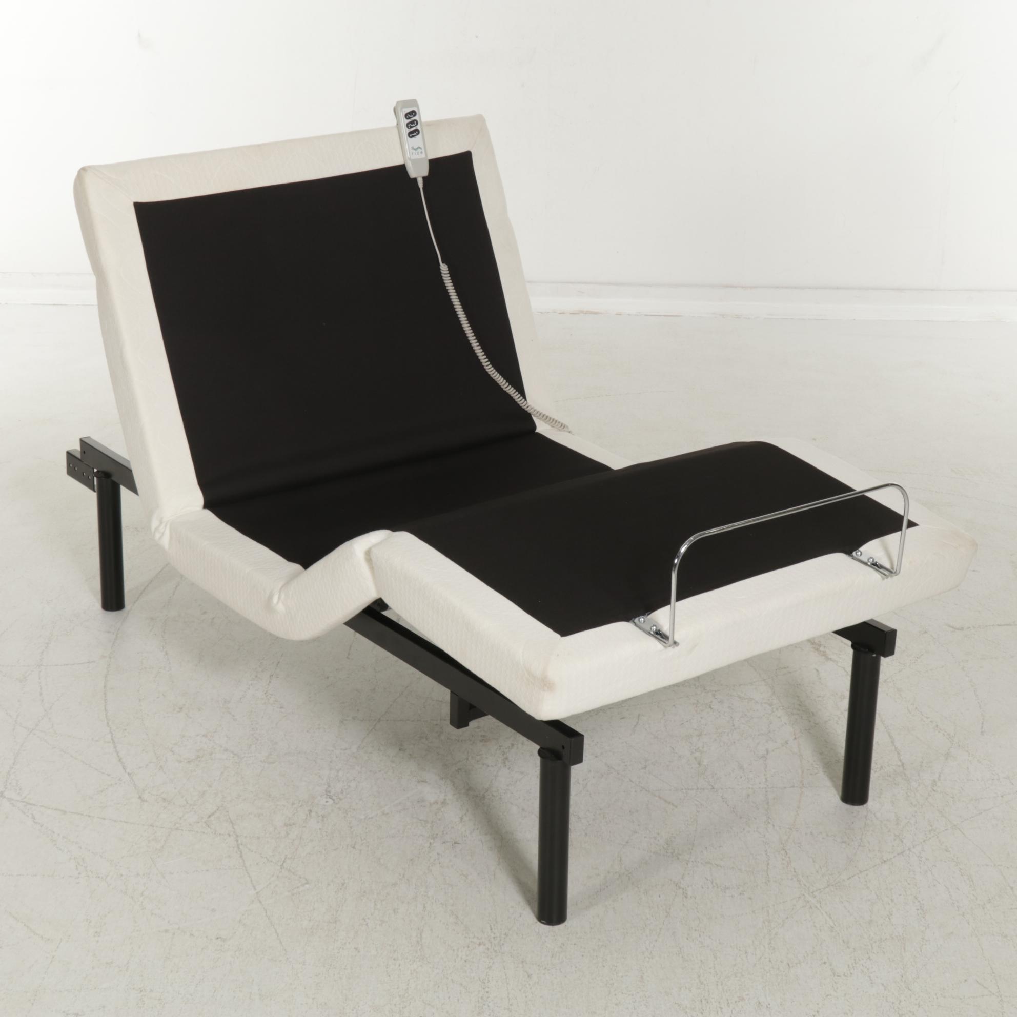 Rize Home Metal Twin Size Adjustable Mattress Base