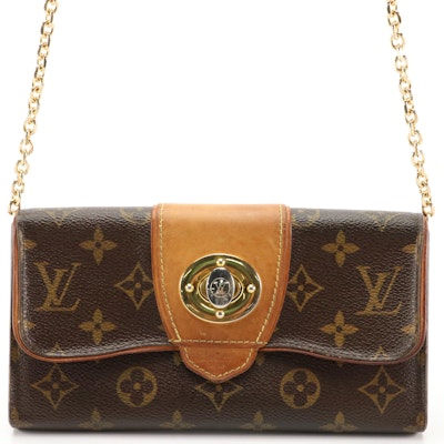 Louis Vuitton Boetie Wallet in Monogram Coated Canvas and Leather