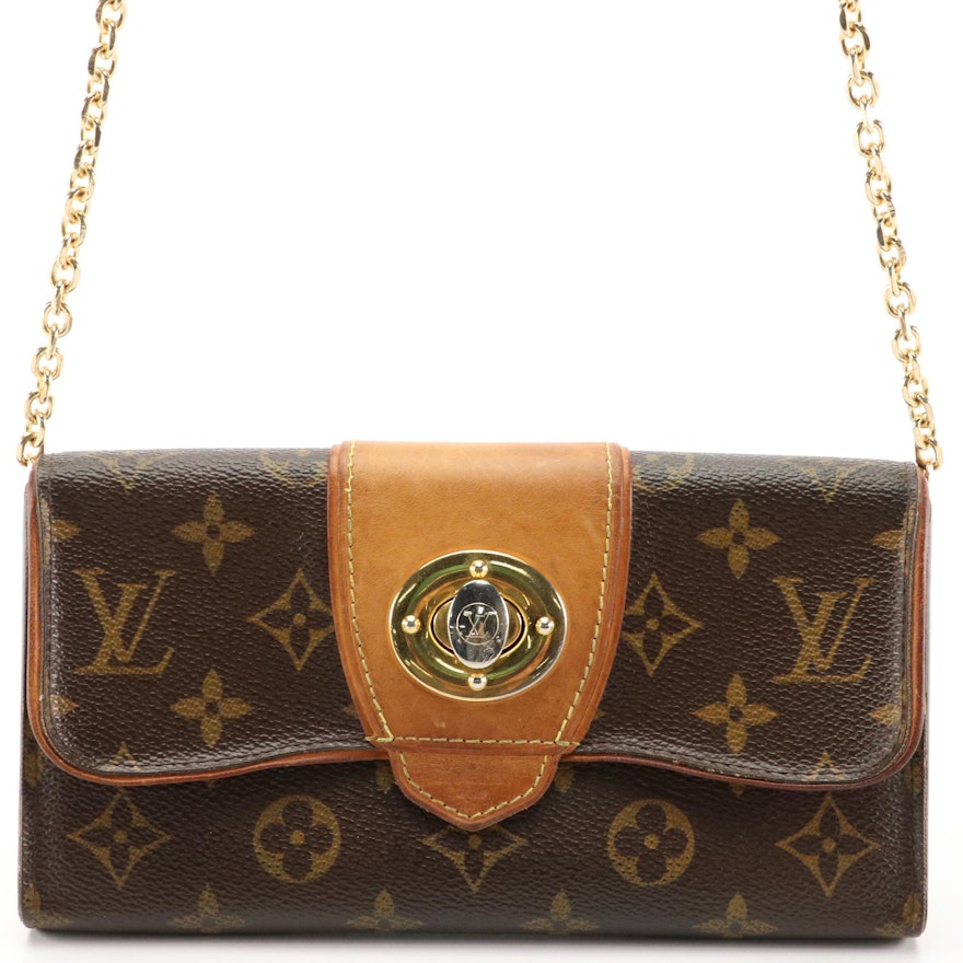 Louis Vuitton Boetie Wallet in Monogram Coated Canvas and Leather