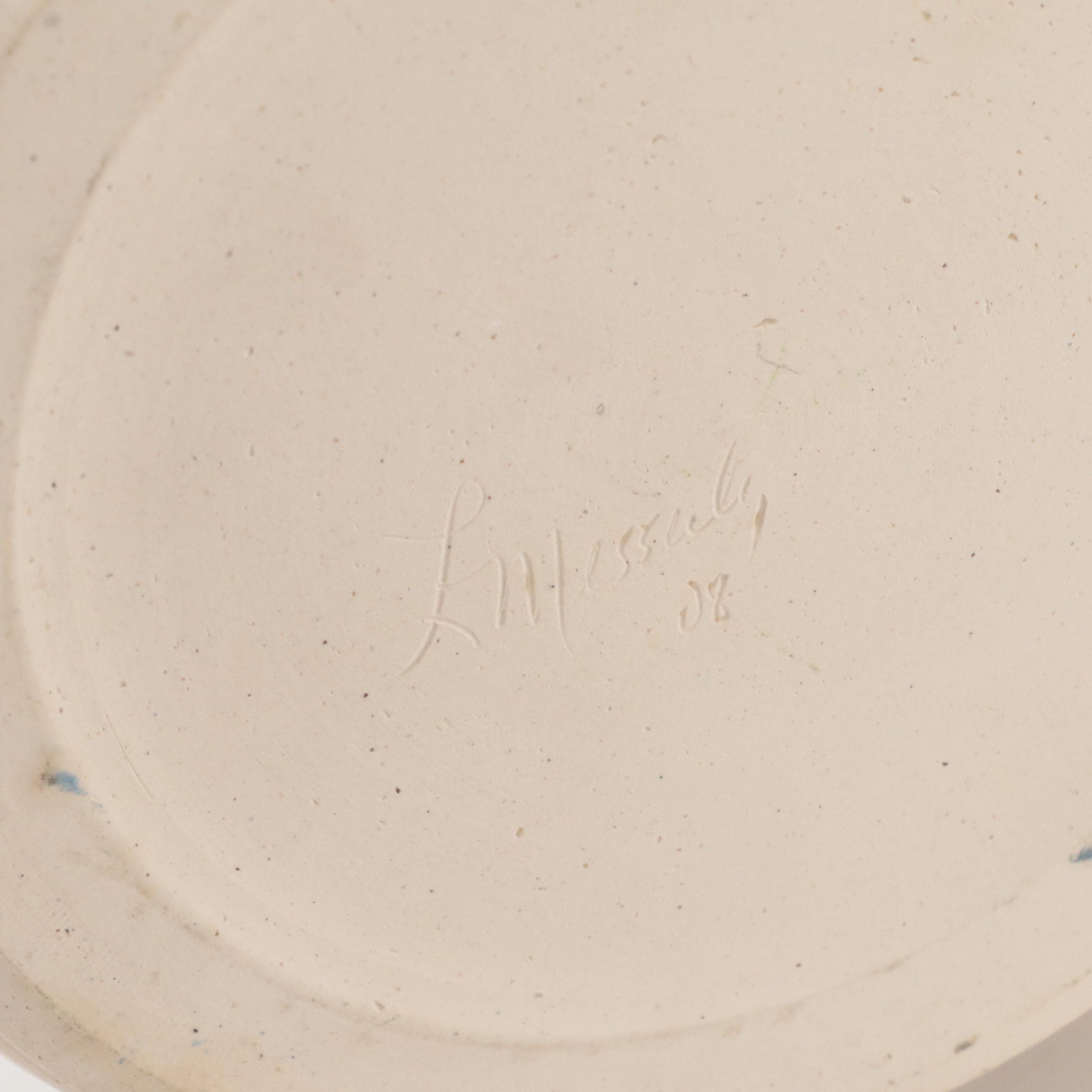 Marshall Pottery Stoneware Jug with Other Art Pottery Bowls and Décor