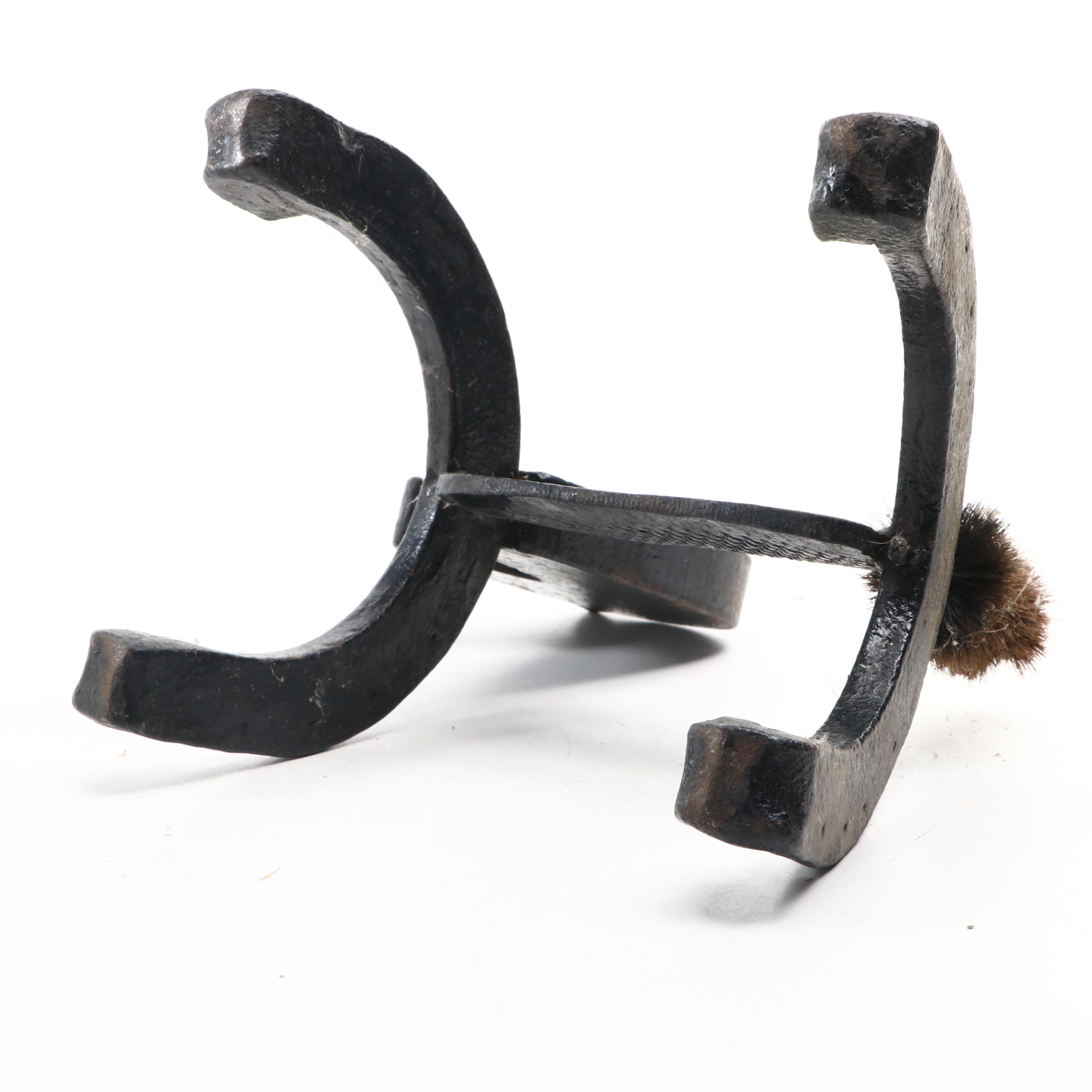 Cast Iron Horse Boot Scraper EBTH