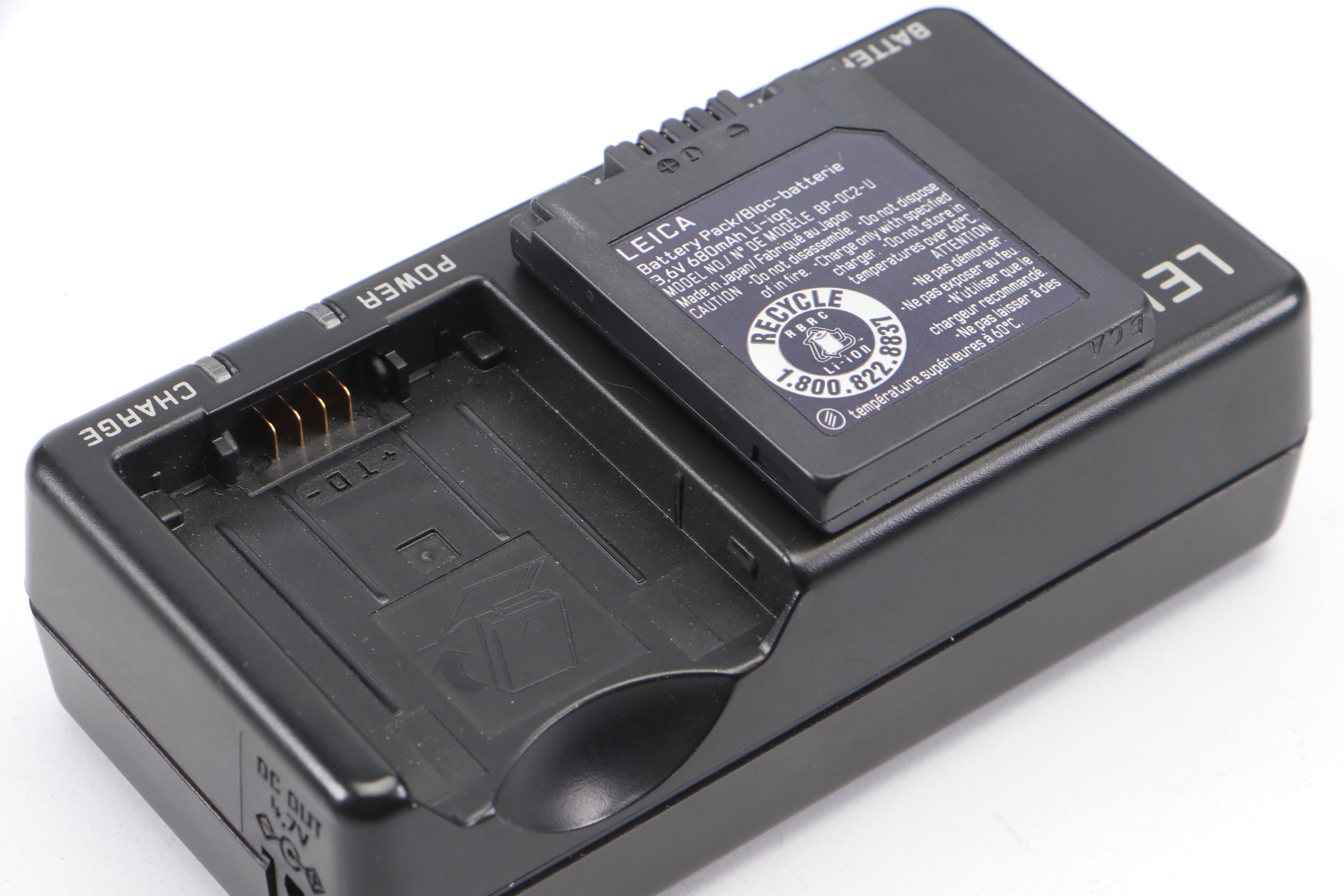 Leica D-Lux Digital Camera and Battery Charger with More