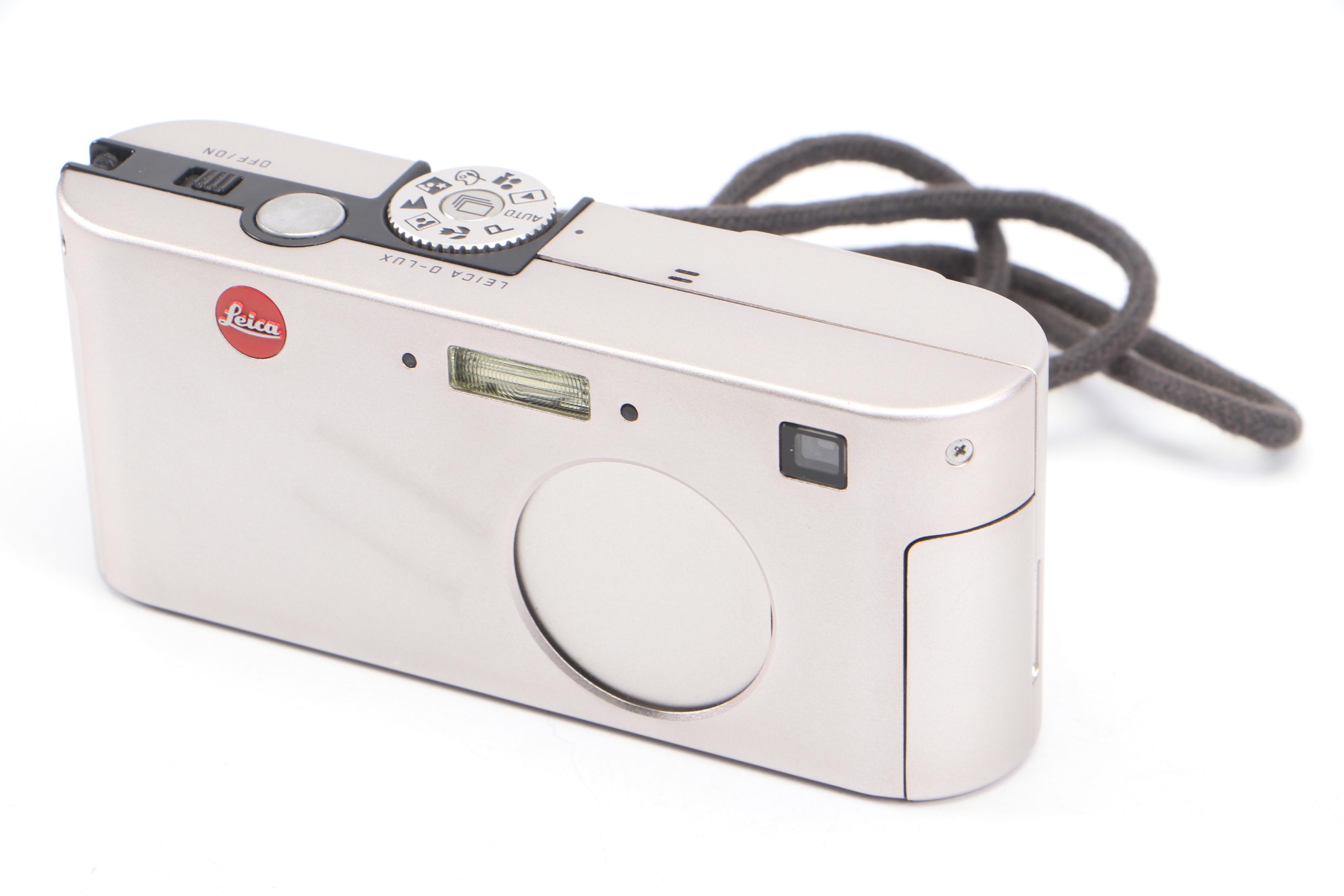 Leica D-Lux Digital Camera and Battery Charger with More