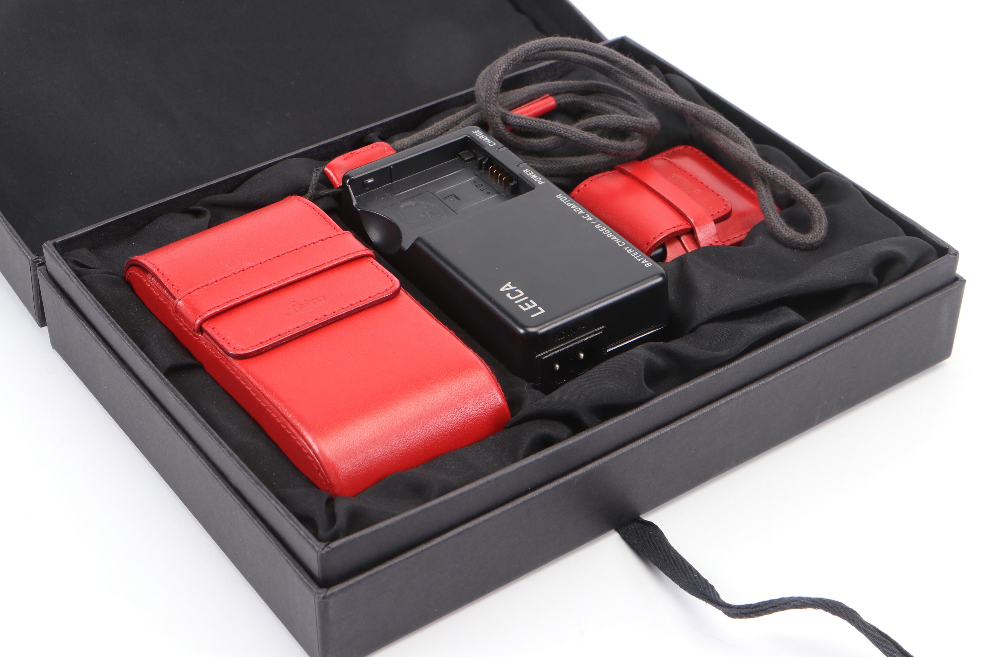 Leica D-Lux Digital Camera and Battery Charger with More
